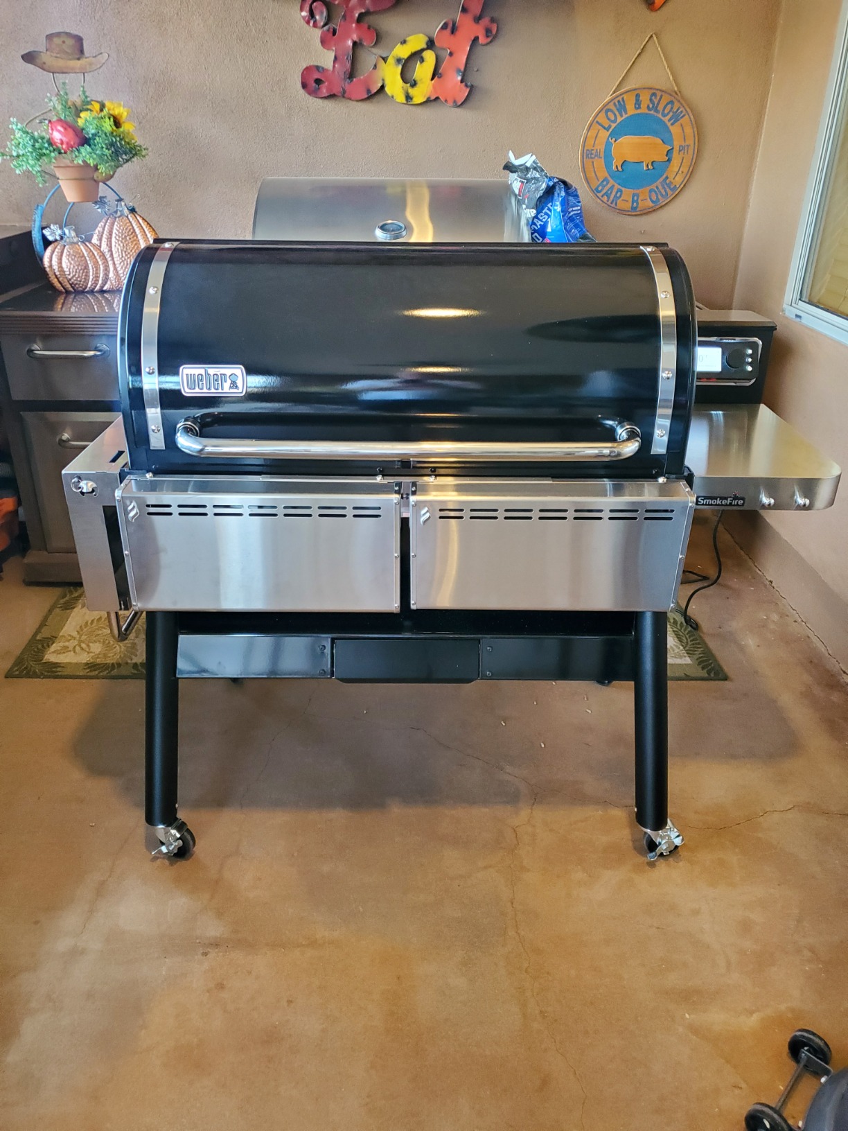 【Appliances】Weber SmokeFire EX6 (2nd Gen) Wood Fired Pellet Grill