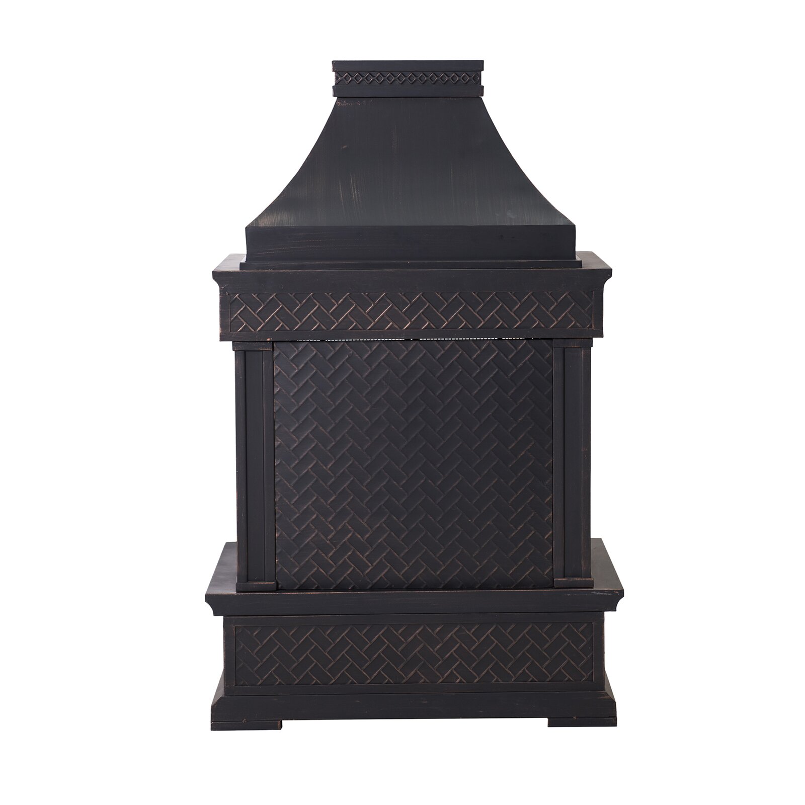 【Sports&Outdoors】Sofie 56.7'' H Wood Burning Outdoor Fireplace