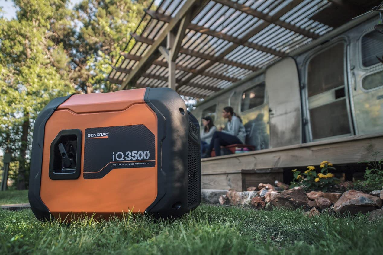 【Appliances】Generac 7127 IQ3500 3,500-Watt Gas-Powered Portable Generator, 50-State/CARB Compliant