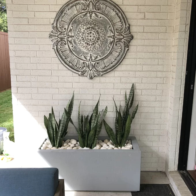 【Home&Garden】Smyrna Tall Polymer Planter Box