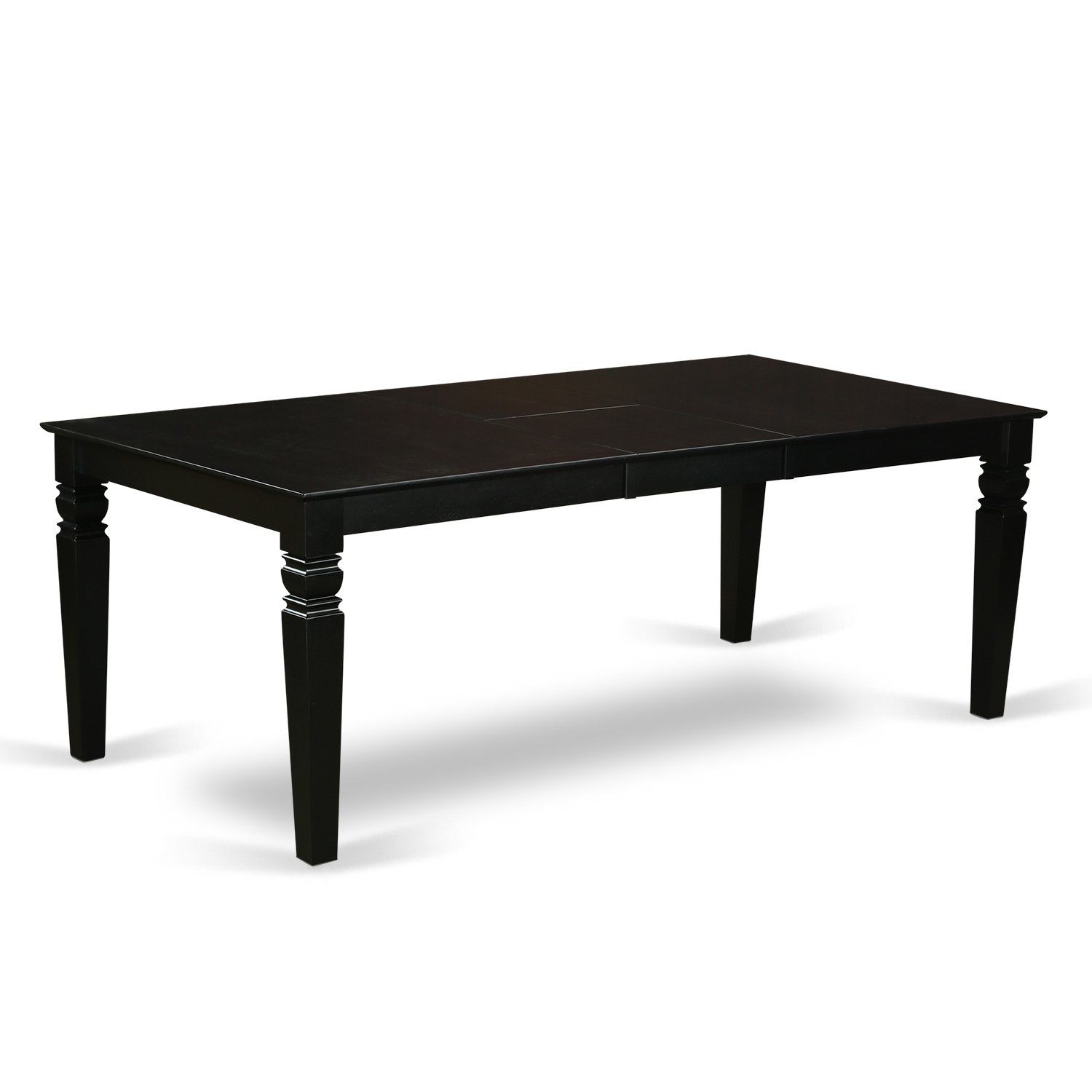 【Furniture】5Pc Rectangular 66/84 Inch Table with 18