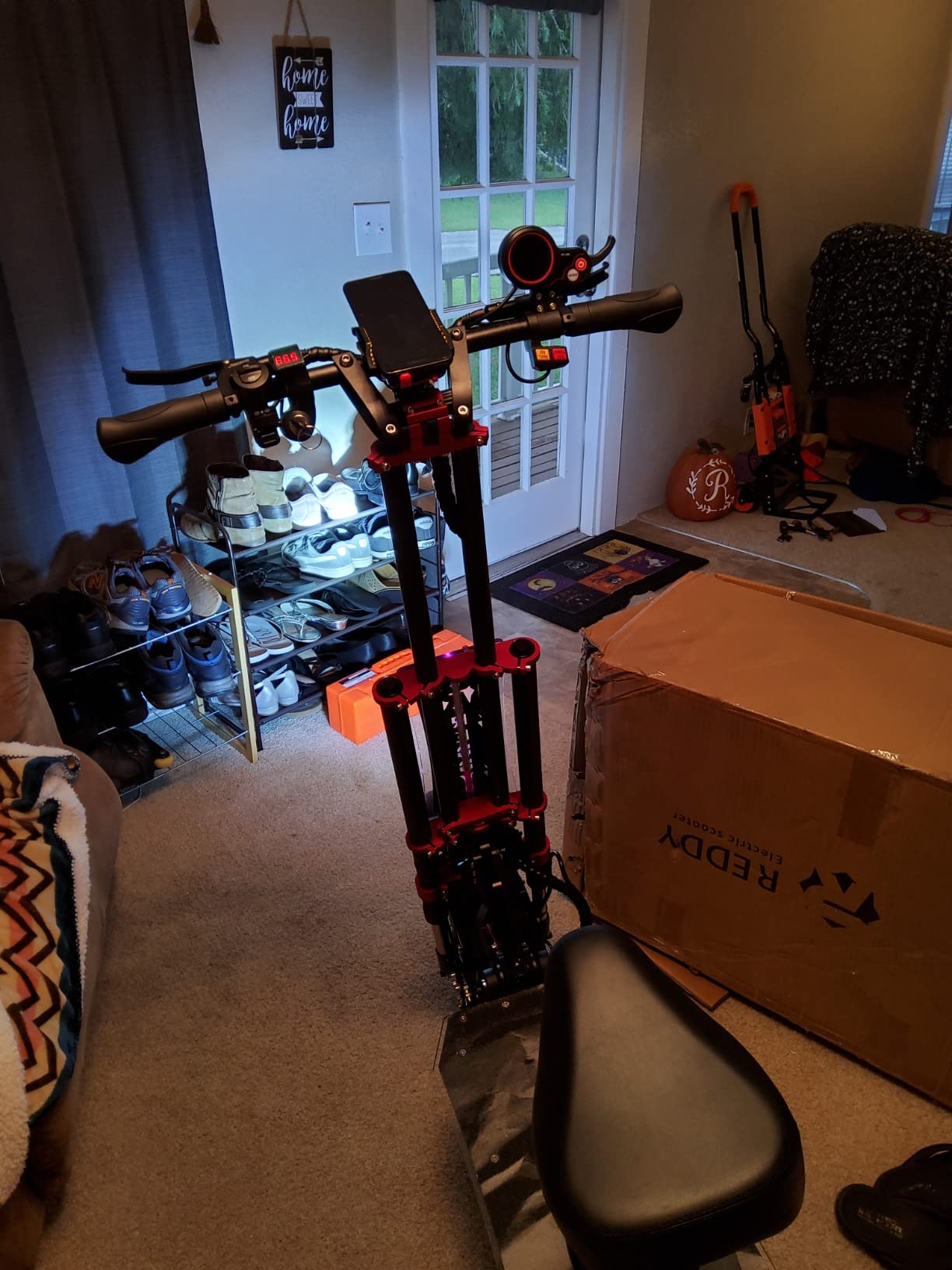 【Sports&Outdoors】Electric Scooter, Max Speed 60MPH, Total Power 8000W, 90 Mile Long Range Battery