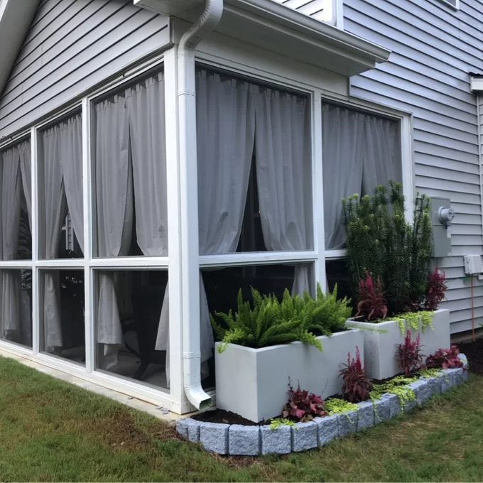 【Home&Garden】Smyrna Tall Polymer Planter Box