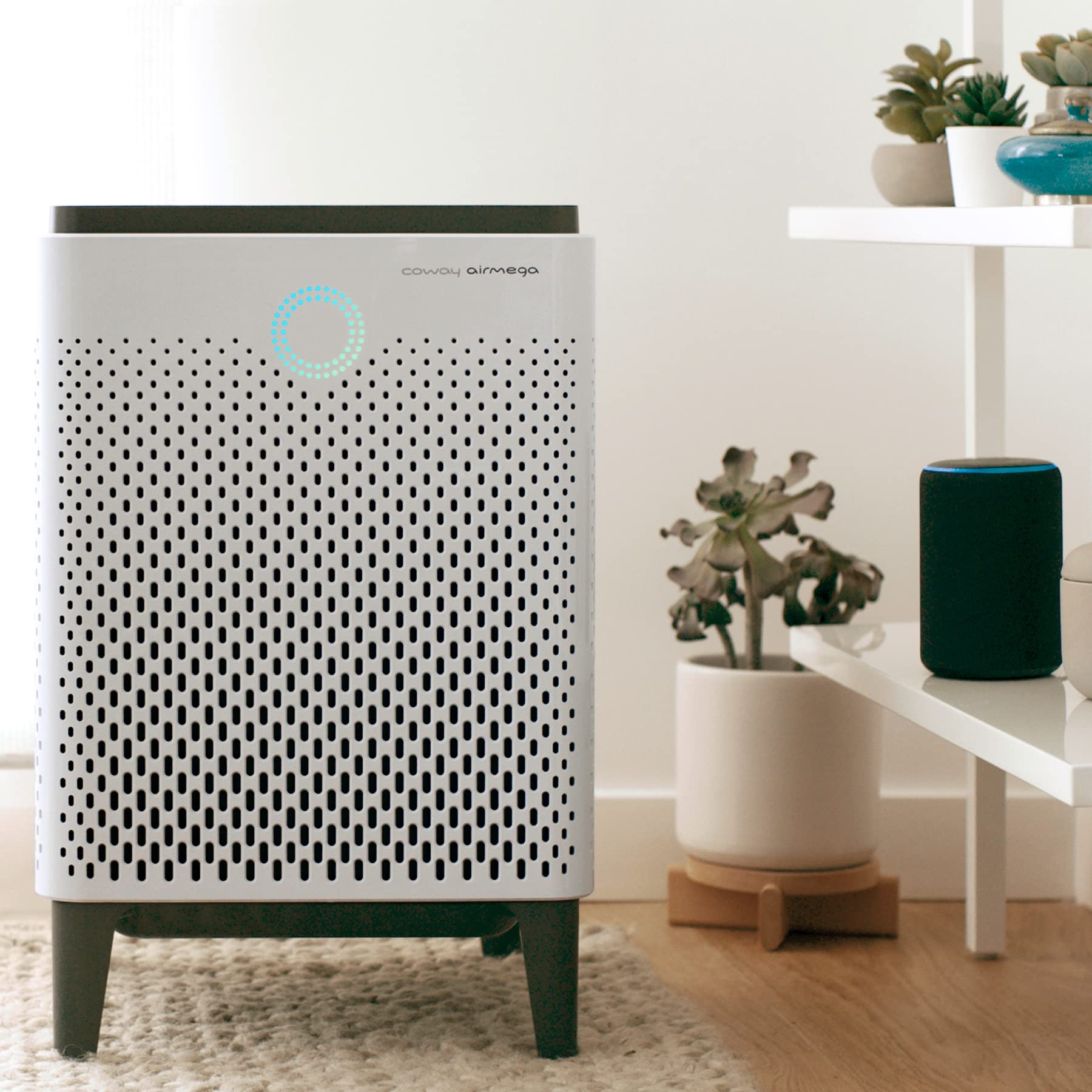 【Appliances】Airmega 400S App-Enabled Smart Technology Compatible with Amazon Alexa True HEPA Air Purifier