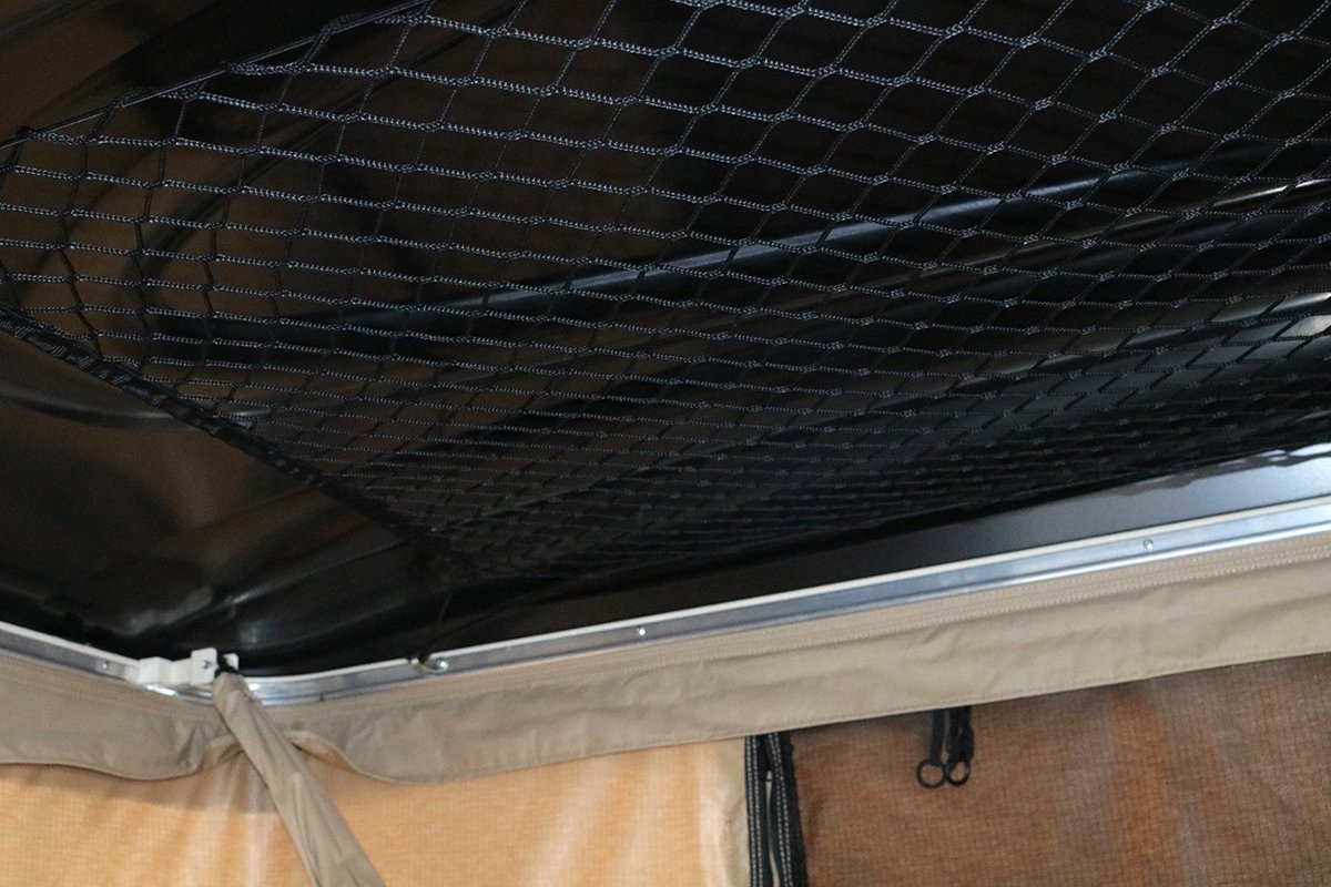 【Sports&Outdoors】Beige Overlanding Tent Pop Up Roof Tent Universal for Cars Trucks SUVs Camping Travel Mobile