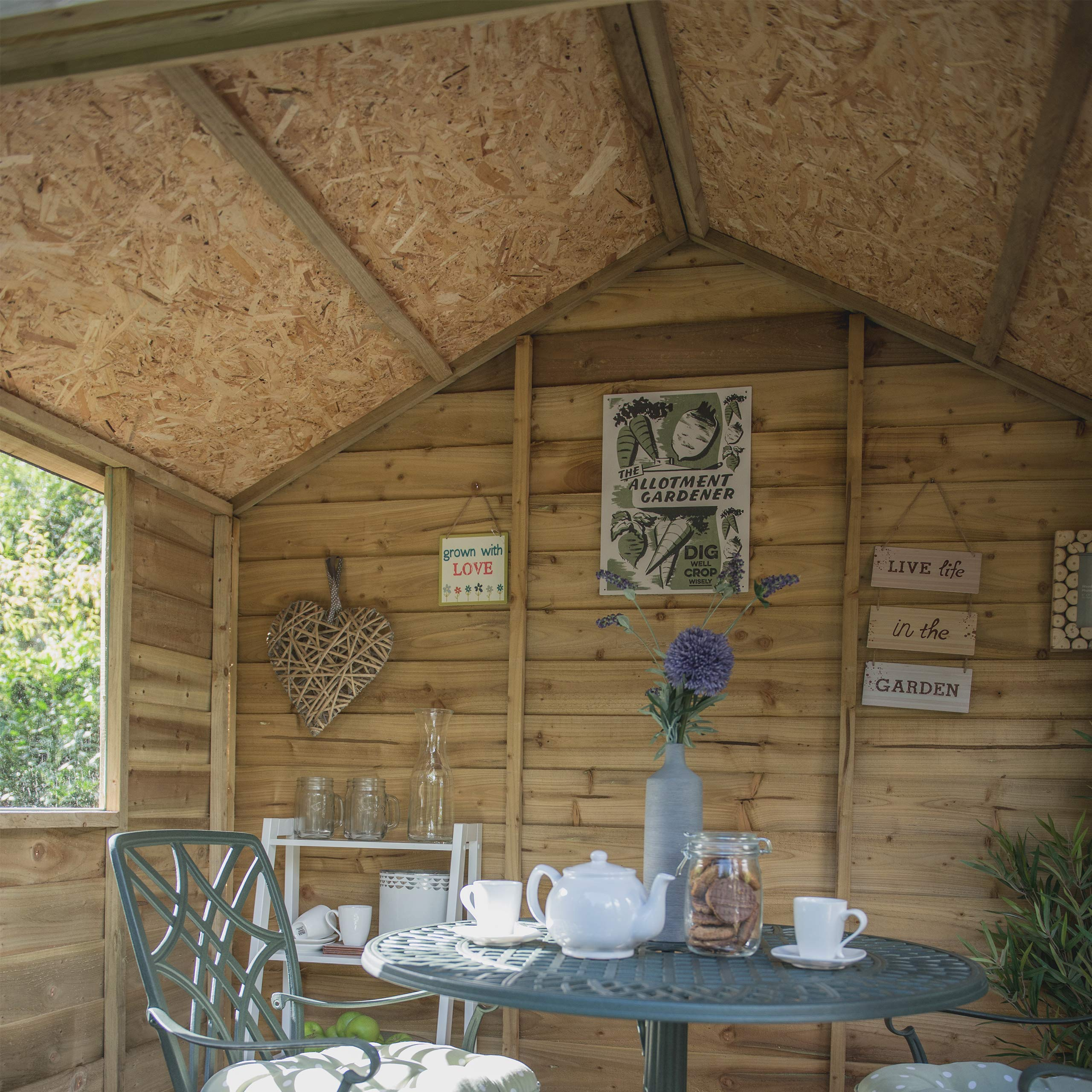 【Home&Garden】Forest Oakley Summerhouse 7 x 5, Pressure Treated