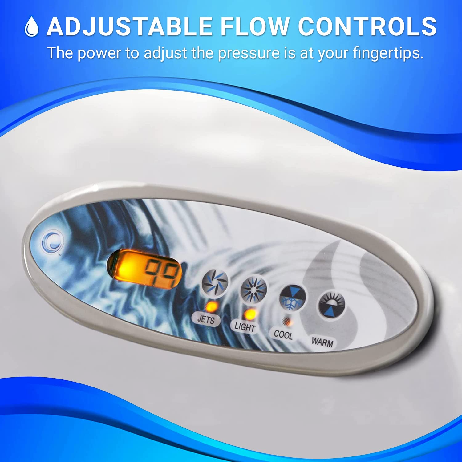 【Sports&Outdoors】40-Jet Edgewater EX Hot Tubs, Seats 5-6, with Lounger, Driftwood