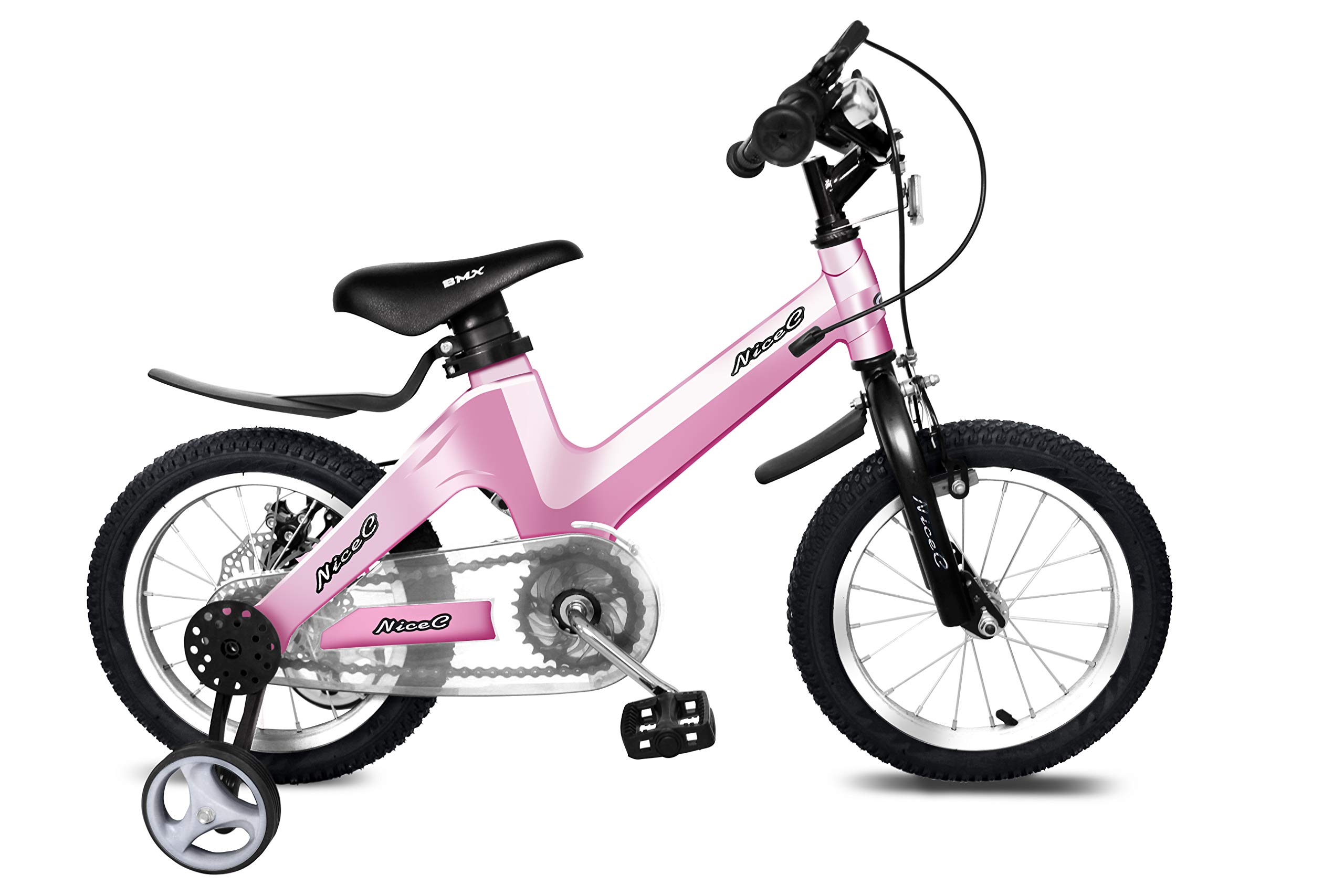 【Sports&Outdoors】Training Wheel Bike, Kids Bike Boys Girls, BMX Mountain with Dual Disc Brake 12-14-16-18 inch