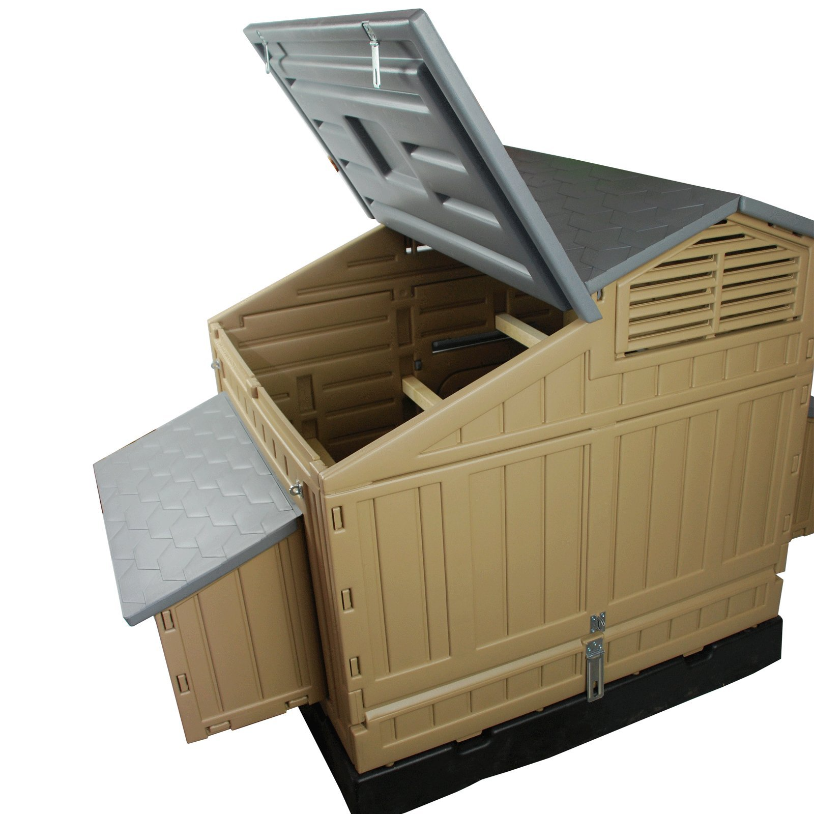 【Home&Garden】Large Chicken Coop Backyard Hen House 4-6 Large 6-12 Bantams