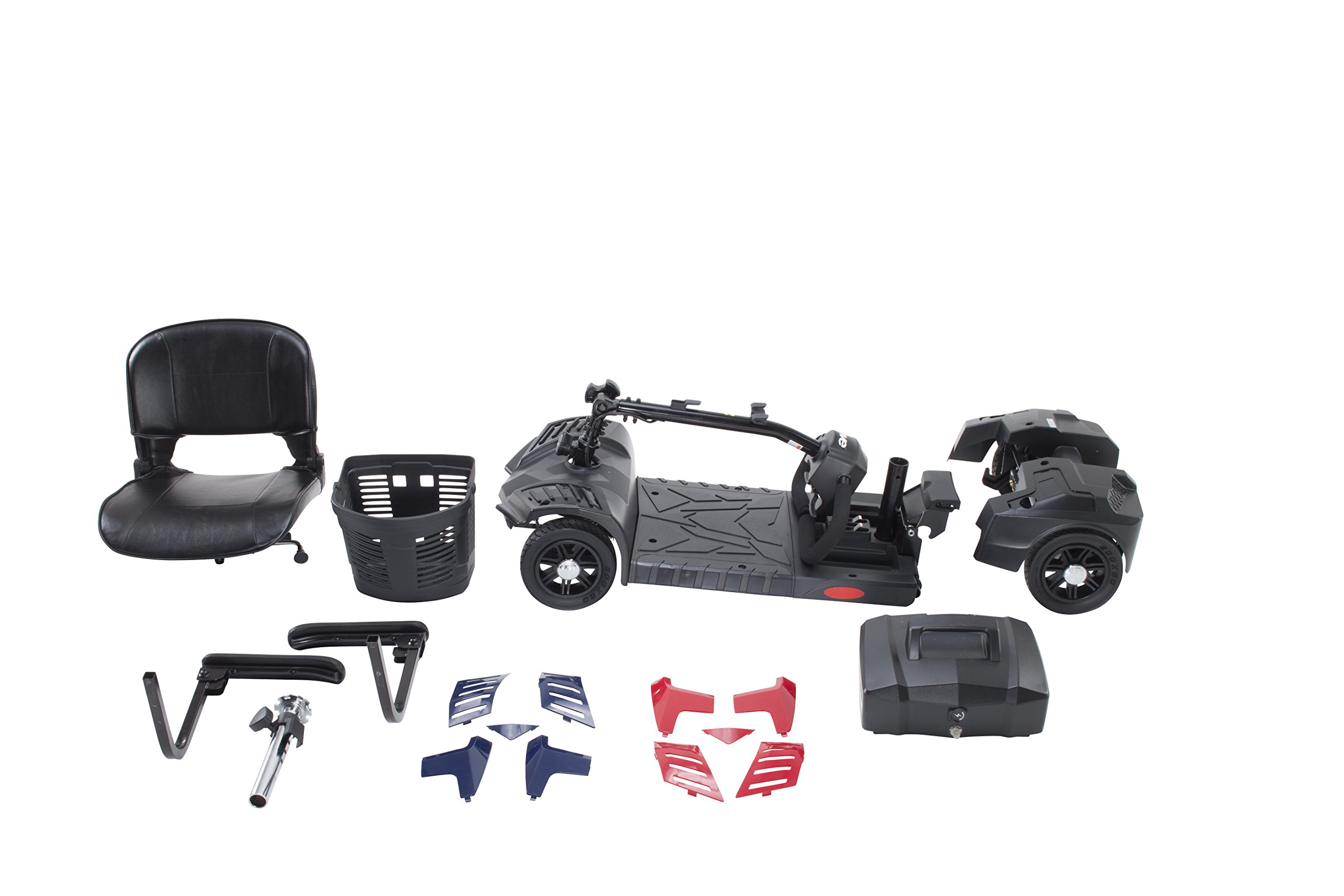 【Sports&Outdoors】Drive Medical Drive Medical Scout Compact Travel Power Scooter, 4 Wheel