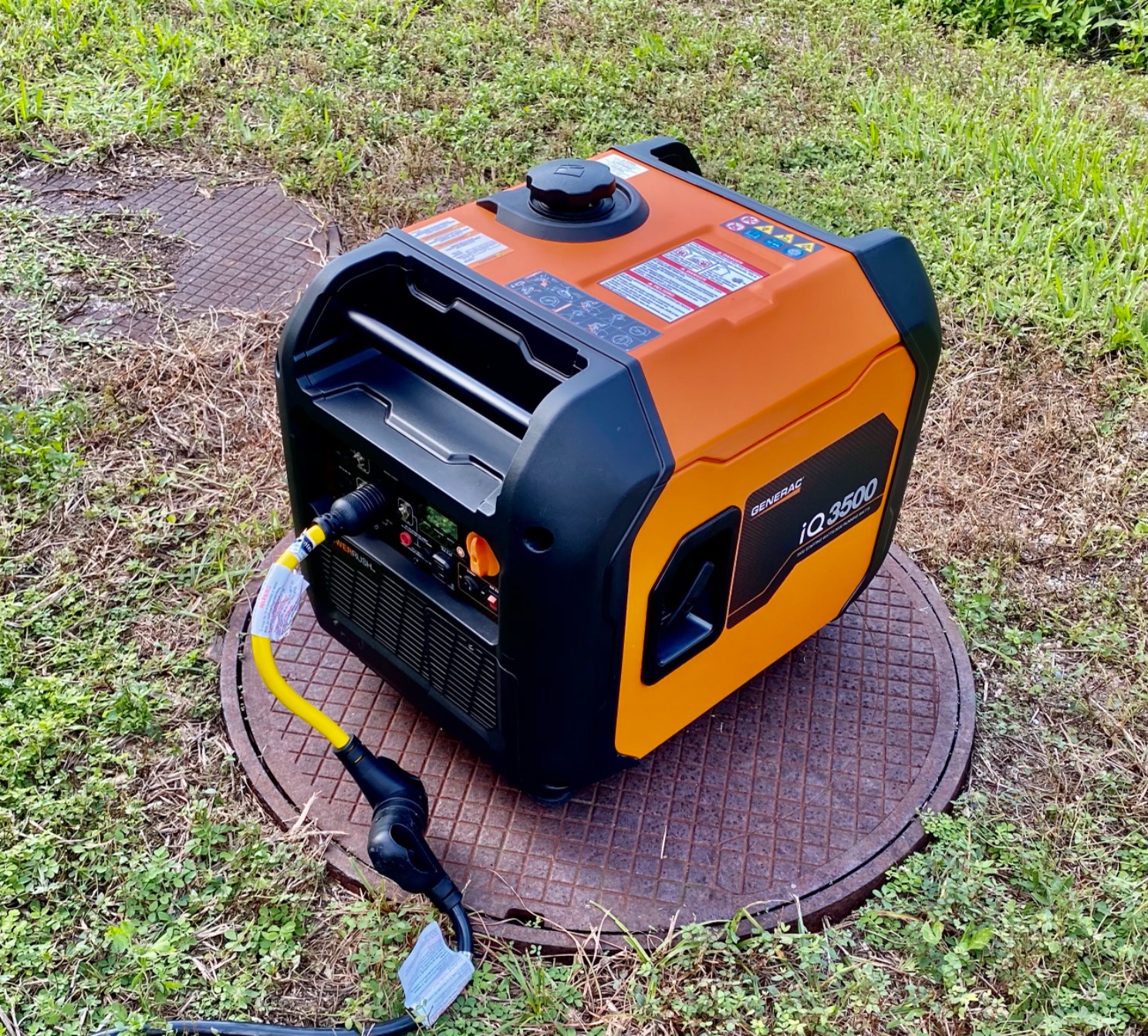 【Appliances】Generac 7127 IQ3500 3,500-Watt Gas-Powered Portable Generator, 50-State/CARB Compliant
