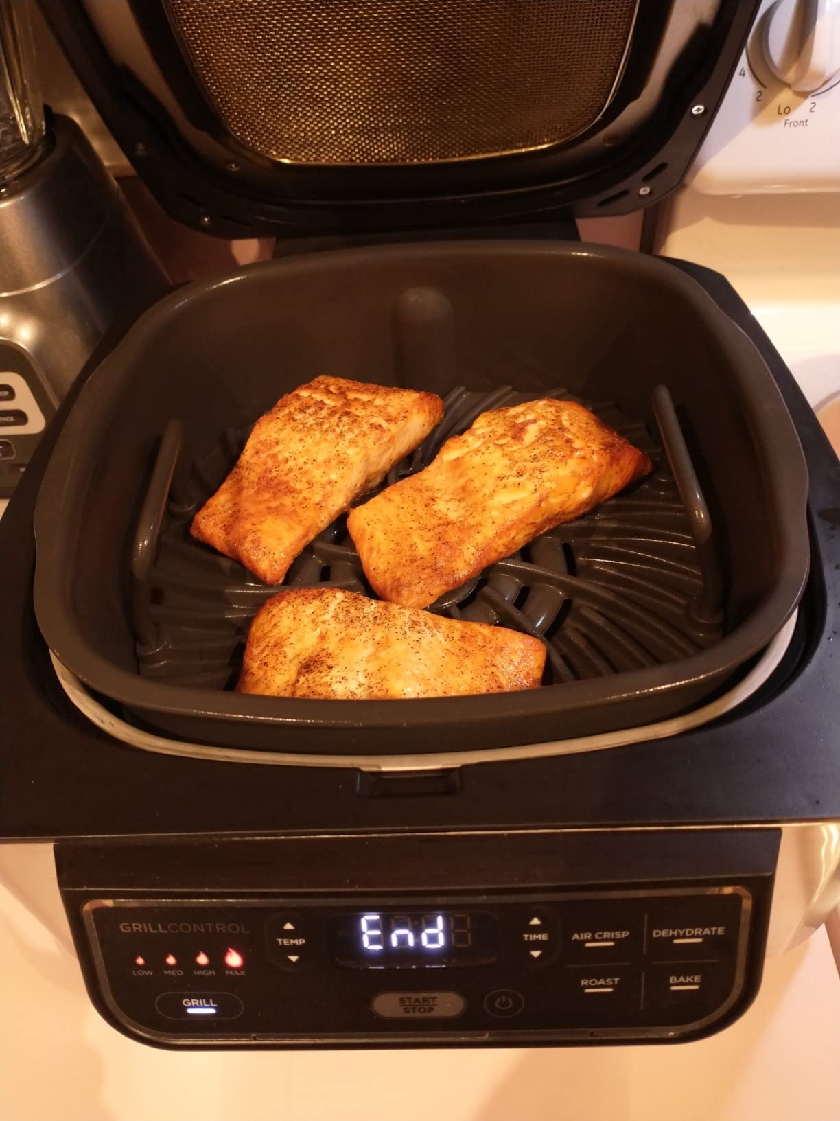 【Appliances】Ninja AG301 Foodi 5-in-1 Indoor Grill with Air Fry, Roast, Bake & Dehydrate