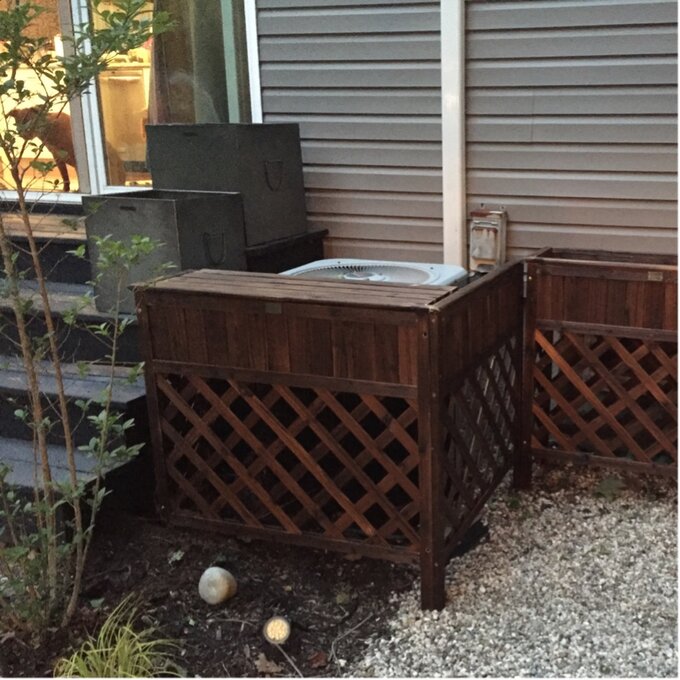 【Home&Garden】Peyton Wood Elevated Planter