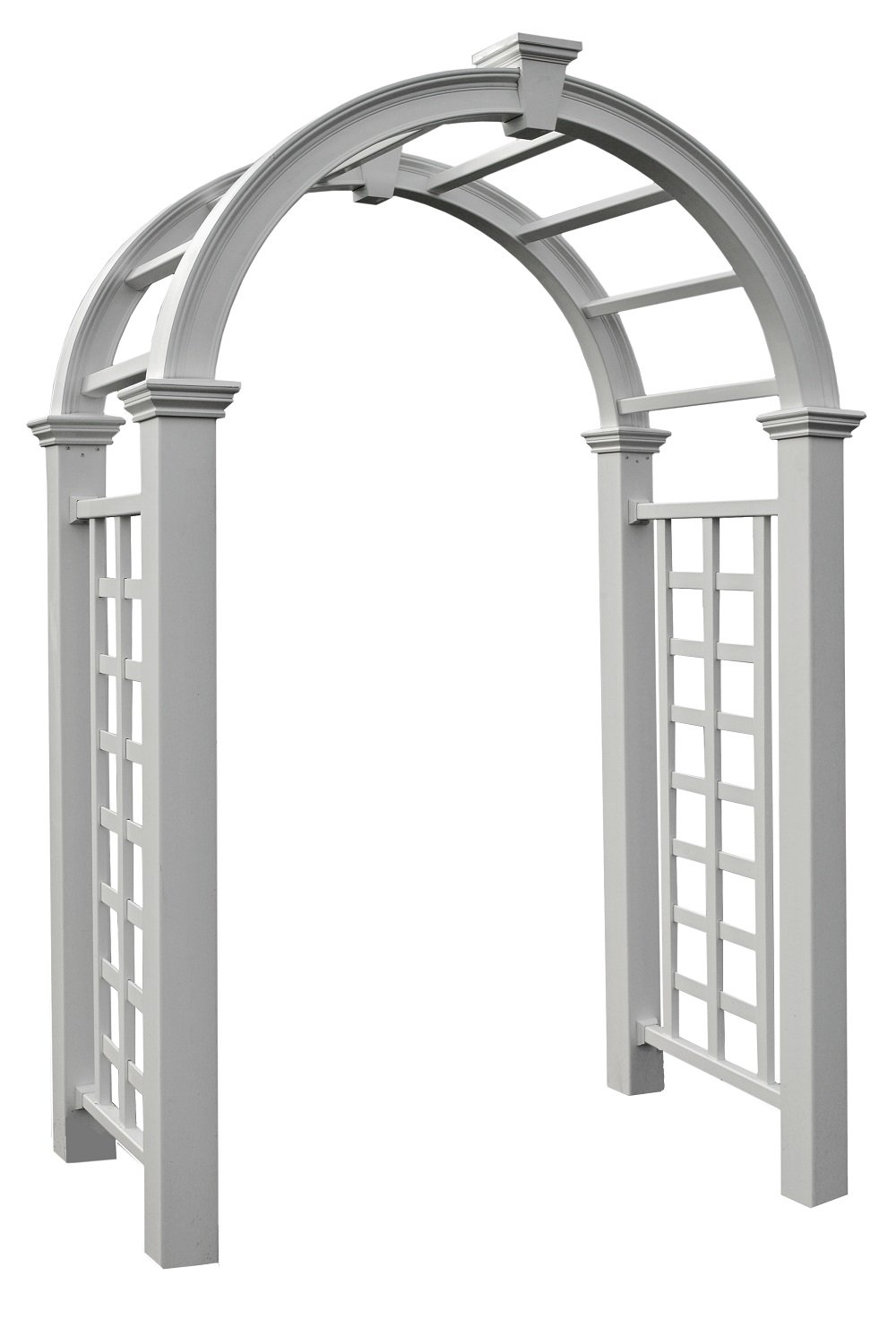 【Home&Garden】Nantucket Deluxe 60W x 94H Vinyl Arbor