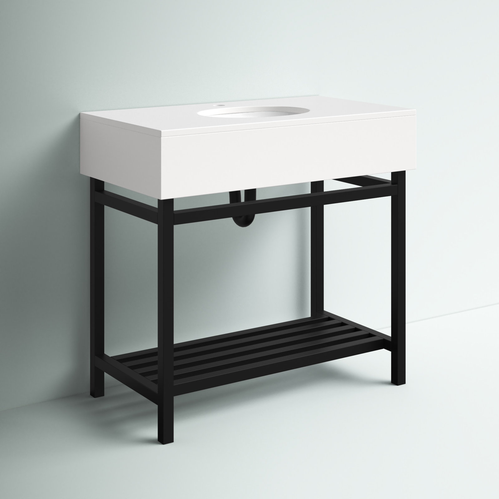 【Home Improvement】Whittier 36” Single Bathroom Vanity Set