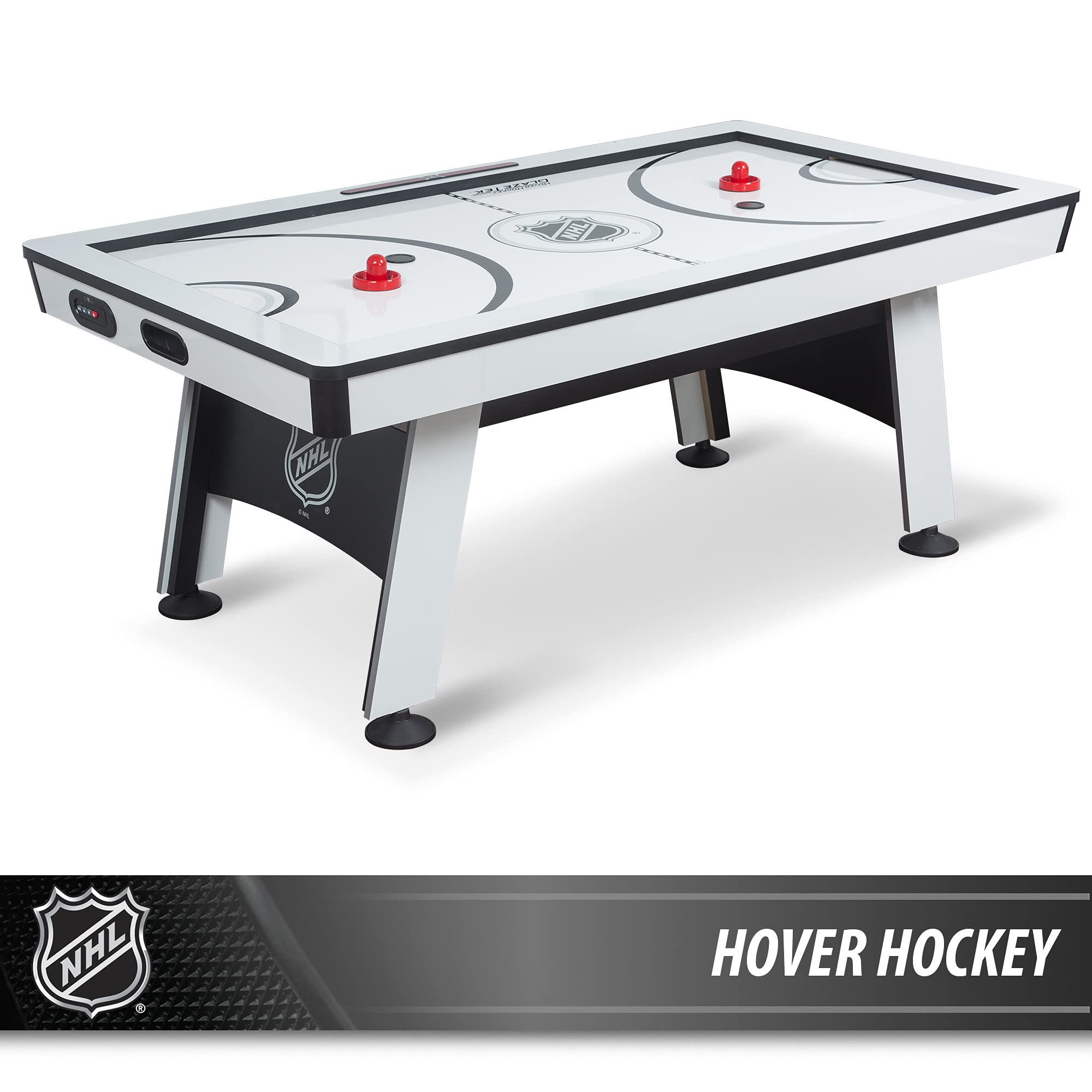 【Sports&Outdoors】Multi-Game Tables, Play 2-in-1 Air Hockey Table with Table Tennis Top