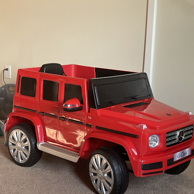【Baby&Kids】12V Mercedes Benz G500 Licensed Kids Ride On SUV Car with Remote Control