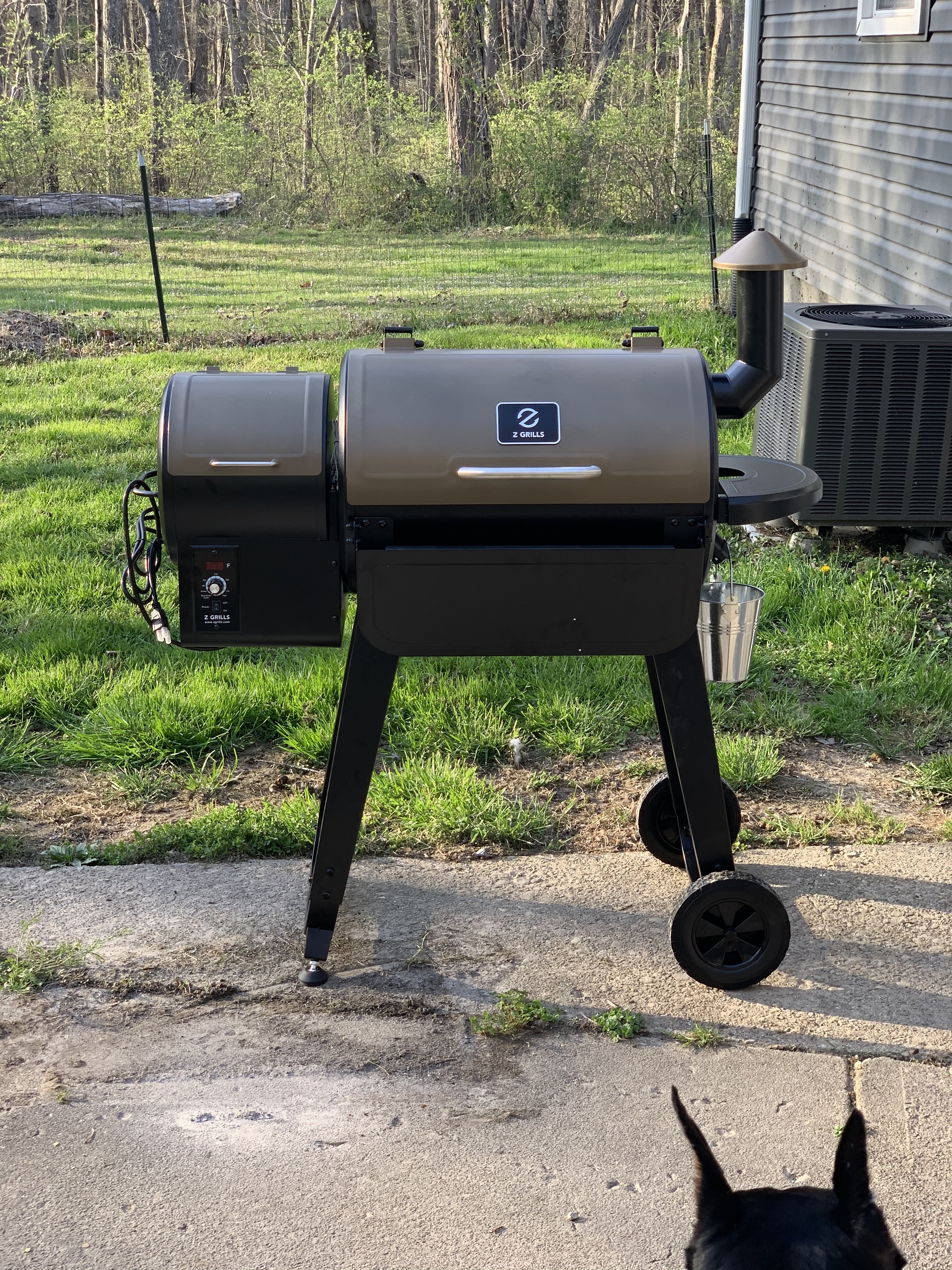 【Appliances】Wood Pellet Grill Smoker with Digital Controls, Cover, 700 sq. in. Cooking Area for Outdoor BBQ