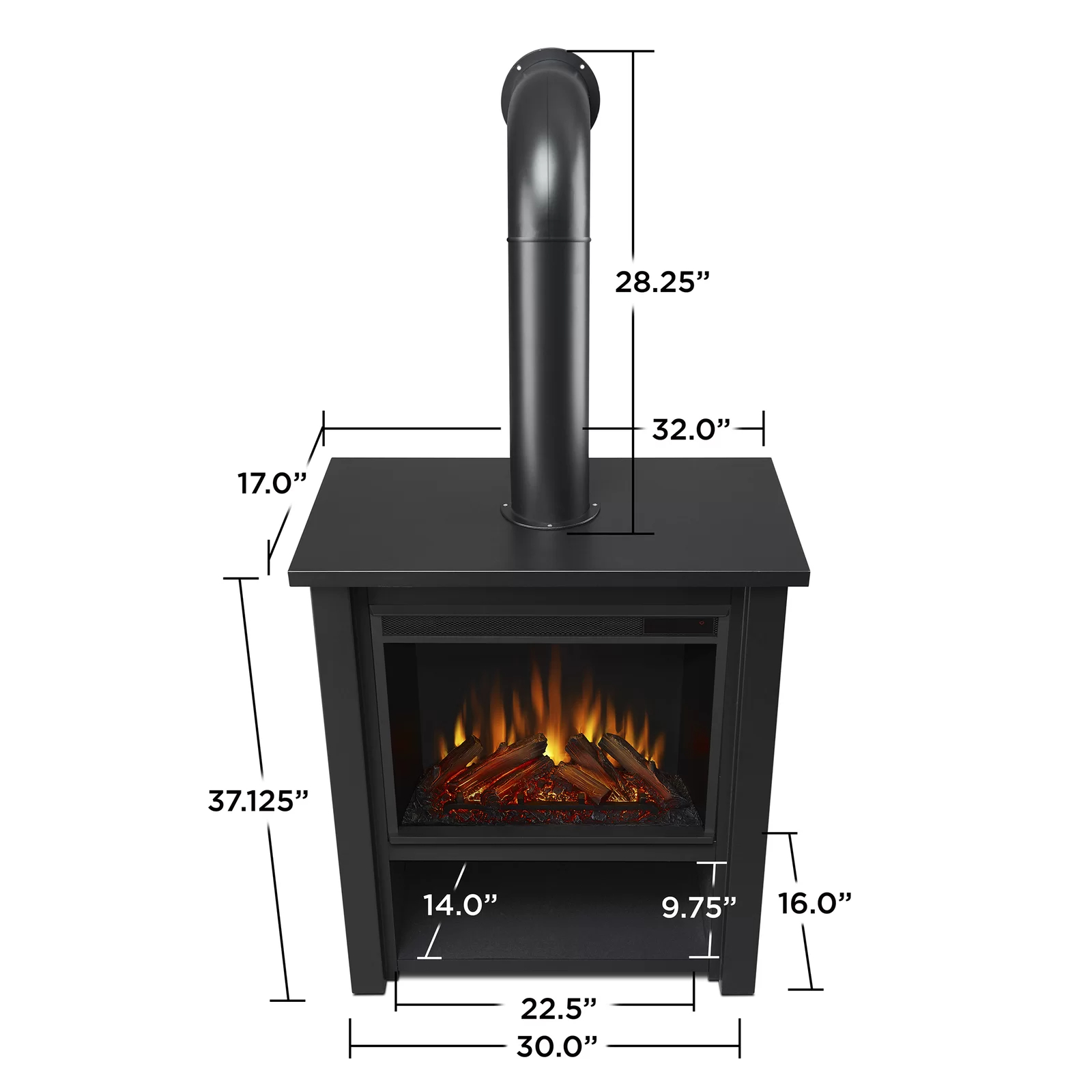 【Home Improvement】Hollis Electric Fireplace by Real Flame