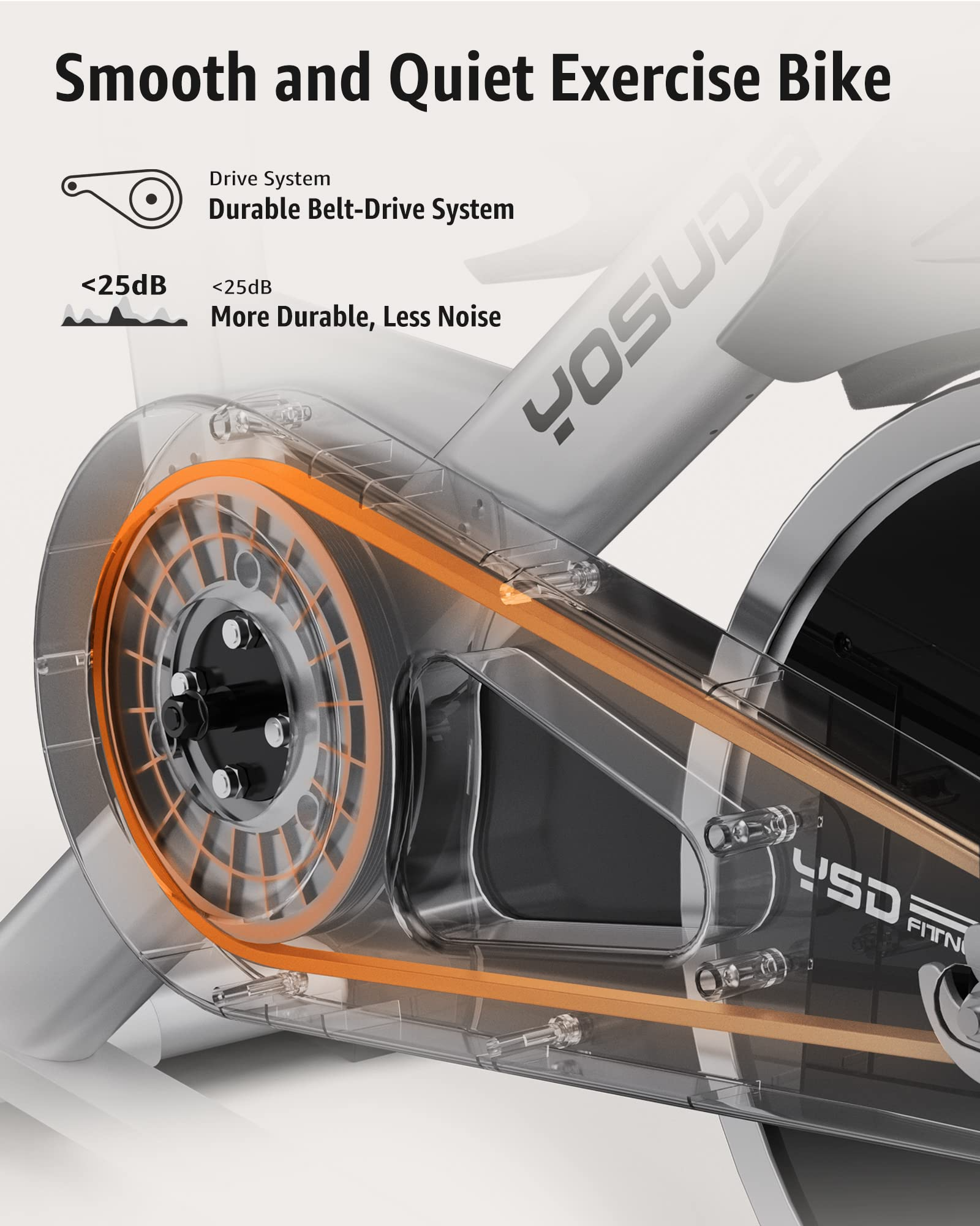 【Sports&Outdoors】Indoor Cycling Bike Stationary Bike - Cycle Bike with Ipad Mount & Comfortable Seat Cushion