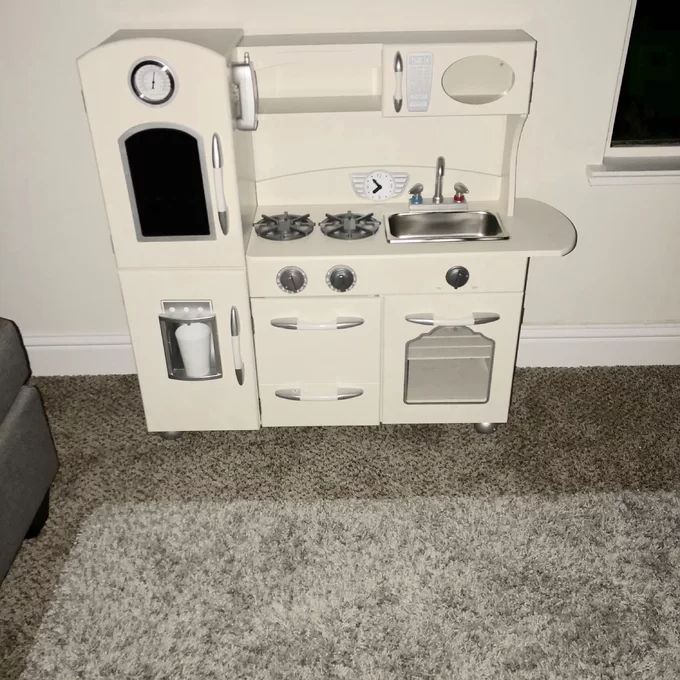 【Baby&Kids】Wooden Play Kitchen Set