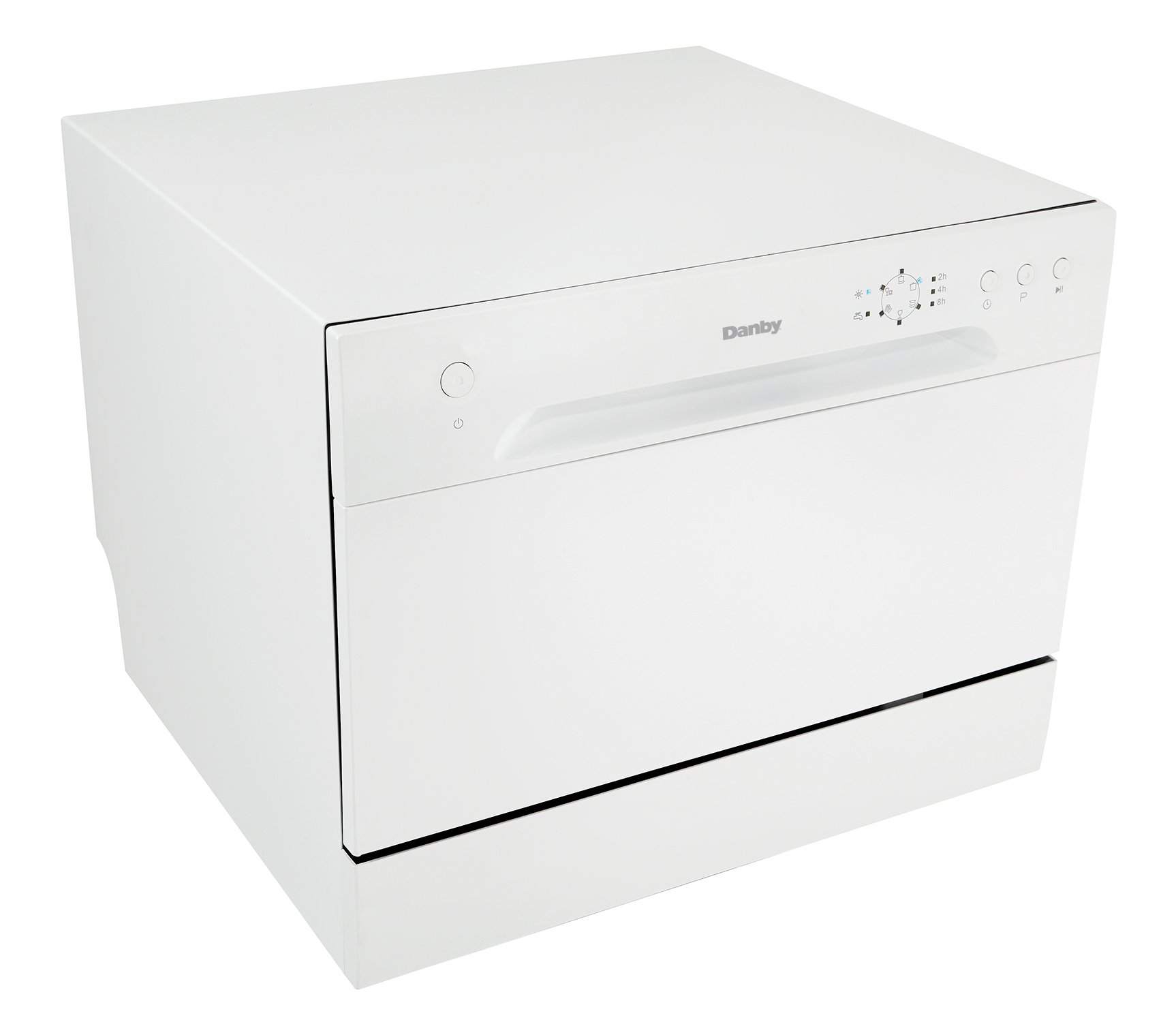 【Appliances】Countertop Dishwasher with 6 Place Settings, 6 Wash Cycles and Silverware Basket
