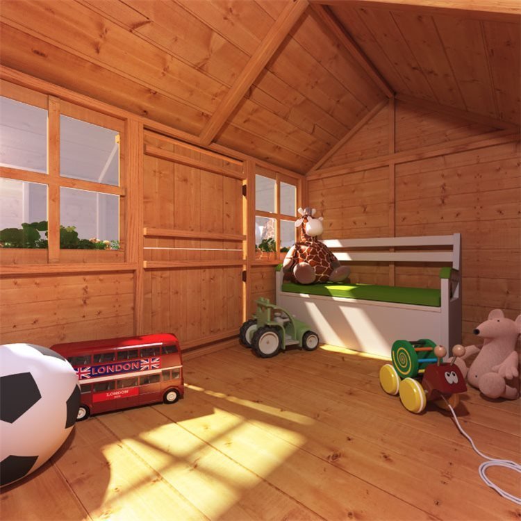 【Home&Garden】Gingerbread Junior Playhouse 6 x 4