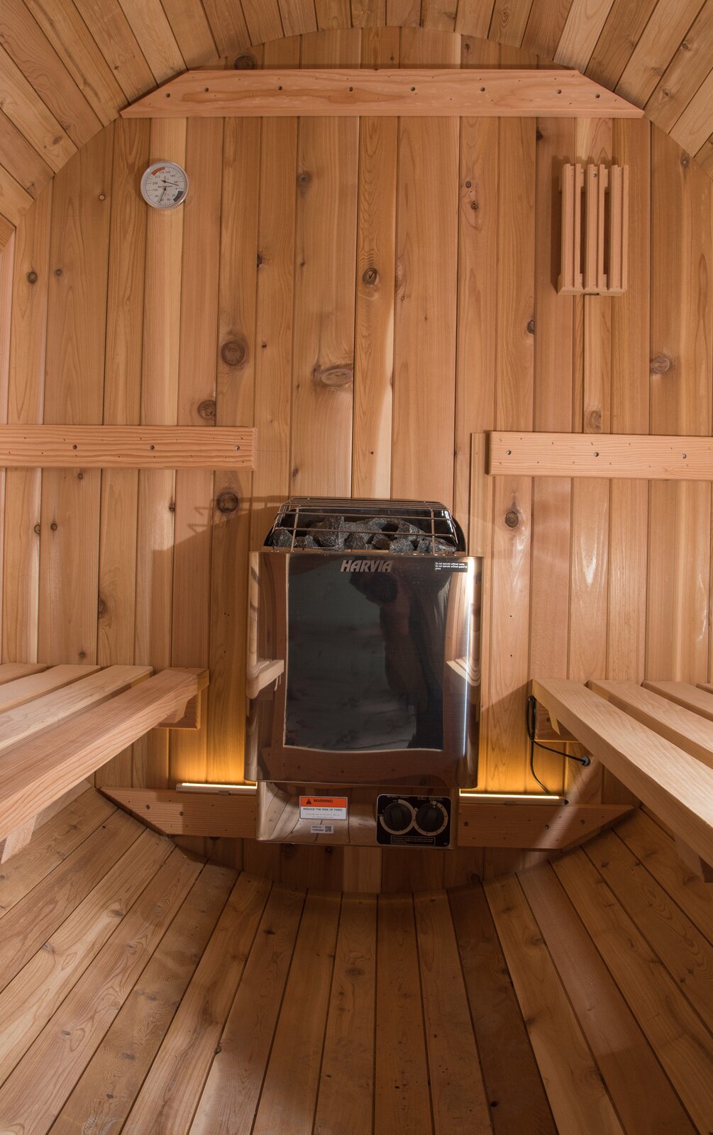 【Sports&Outdoors】Almost Heaven Saunas Watoga 4 - Person Traditional Steam Sauna in Cedar