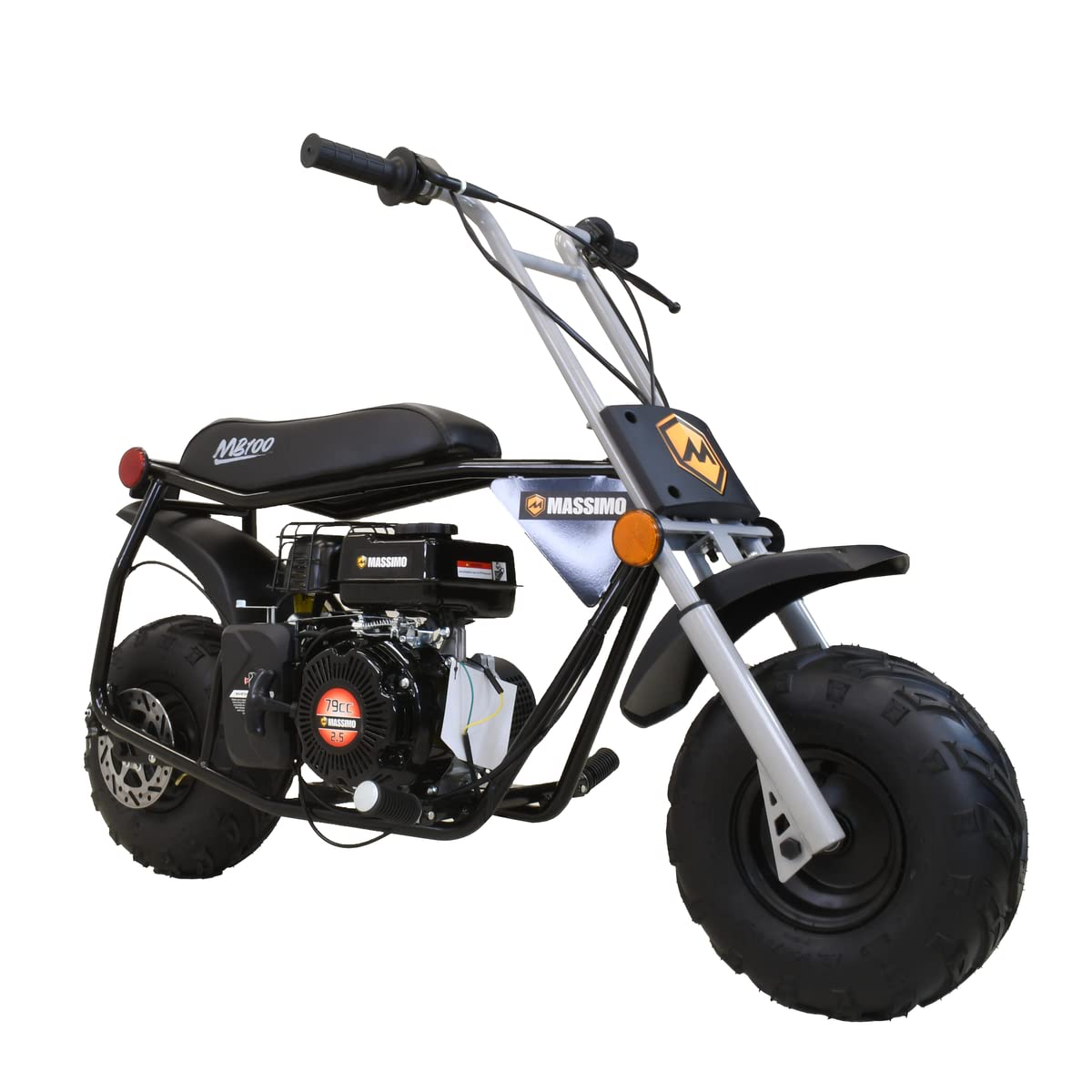 【Sports&Outdoors】M Massimo Mini Bike Off-Road Motorcycle Gas Scooter MB100-79cc