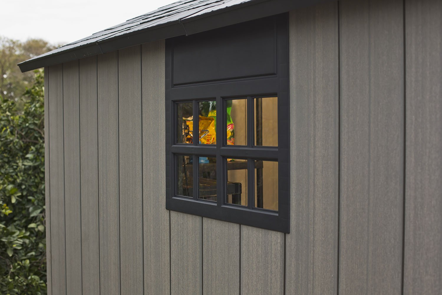 Keter Oakland 7.5 x 9 Foot Large Resin- Grey