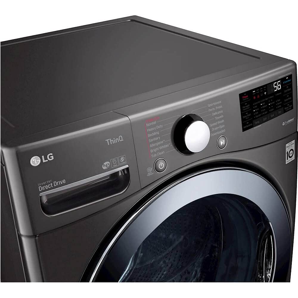 【Appliances】4.5 cu.ft. Smart Wi-Fi Enabled All-In-One Washer/Dryer with TurboWash Technology