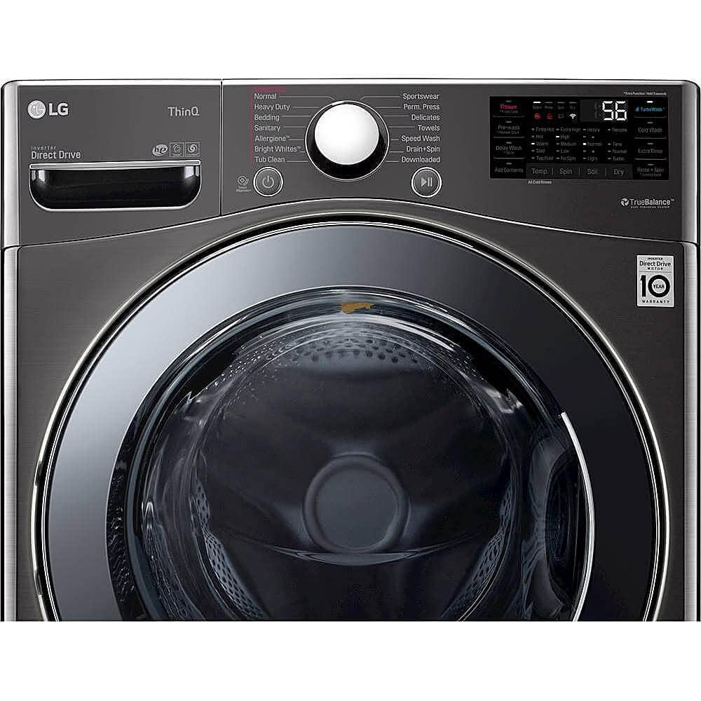 【Appliances】4.5 cu.ft. Smart Wi-Fi Enabled All-In-One Washer/Dryer with TurboWash Technology