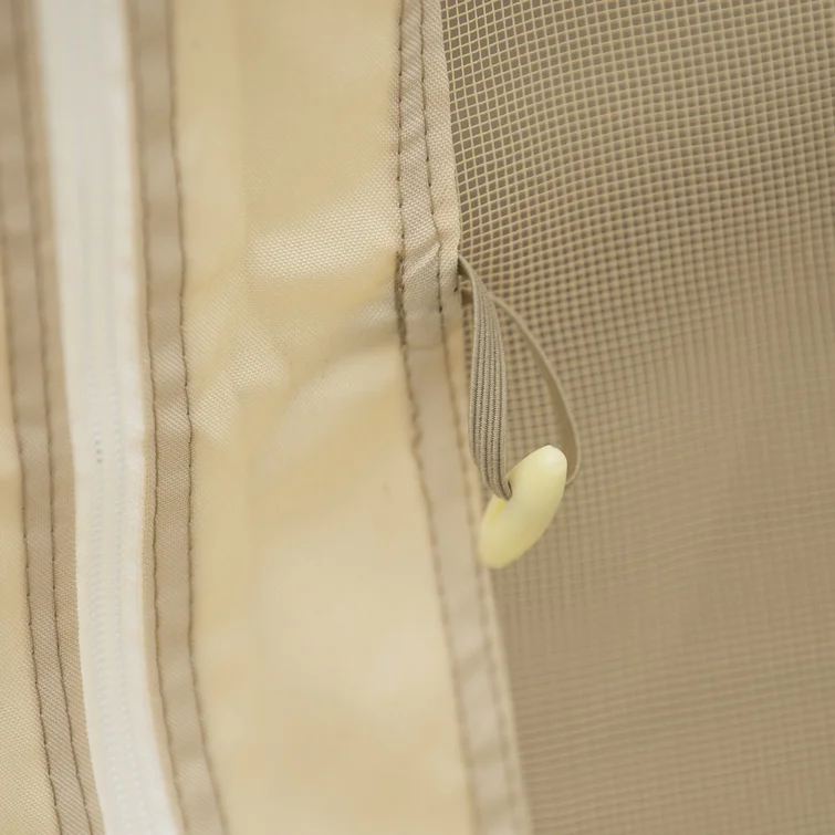 【Home&Garden】Somerset 3 Seat Swing Hammock Bed Heavy Duty Garden Bench Patio Brown Cream Seat