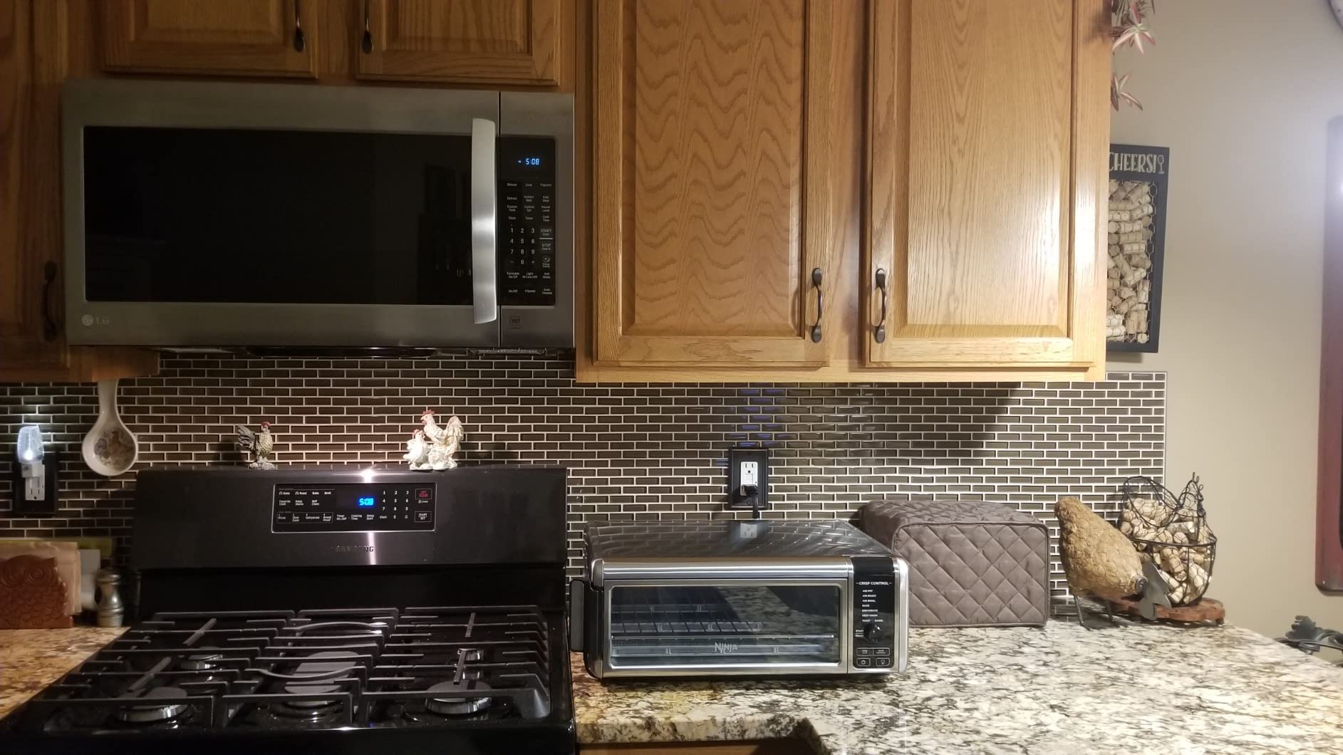 【Appliances】Ninja SP301 Dual Heat Air Fry Countertop 13-in-1 Oven with Extended Height, XL Capacity