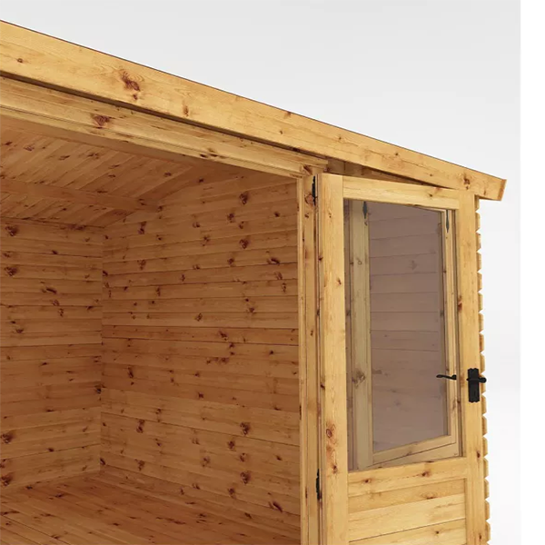 【Home&Garden】Mercia 4M x 3m Grizedale Log Cabin -- 19mm