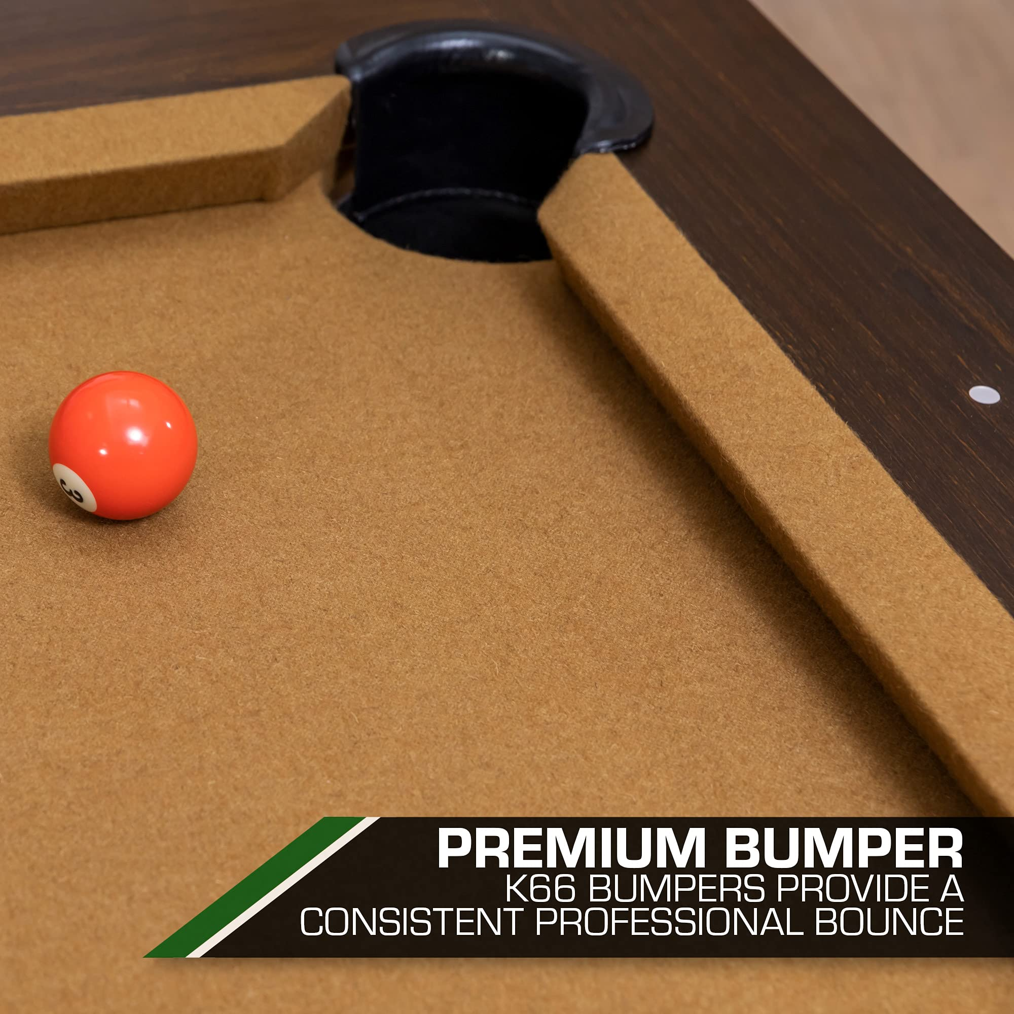 【Sports&Outdoors】Professional Grade Billiard Tables - Perfect for Family Game Room, Adult rec Room, Basements