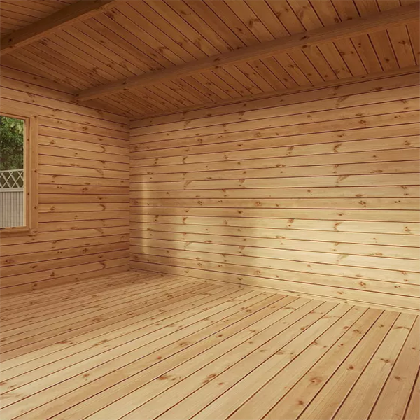 【Home&Garden】Mercia 4M x 3m Grizedale Log Cabin -- 19mm