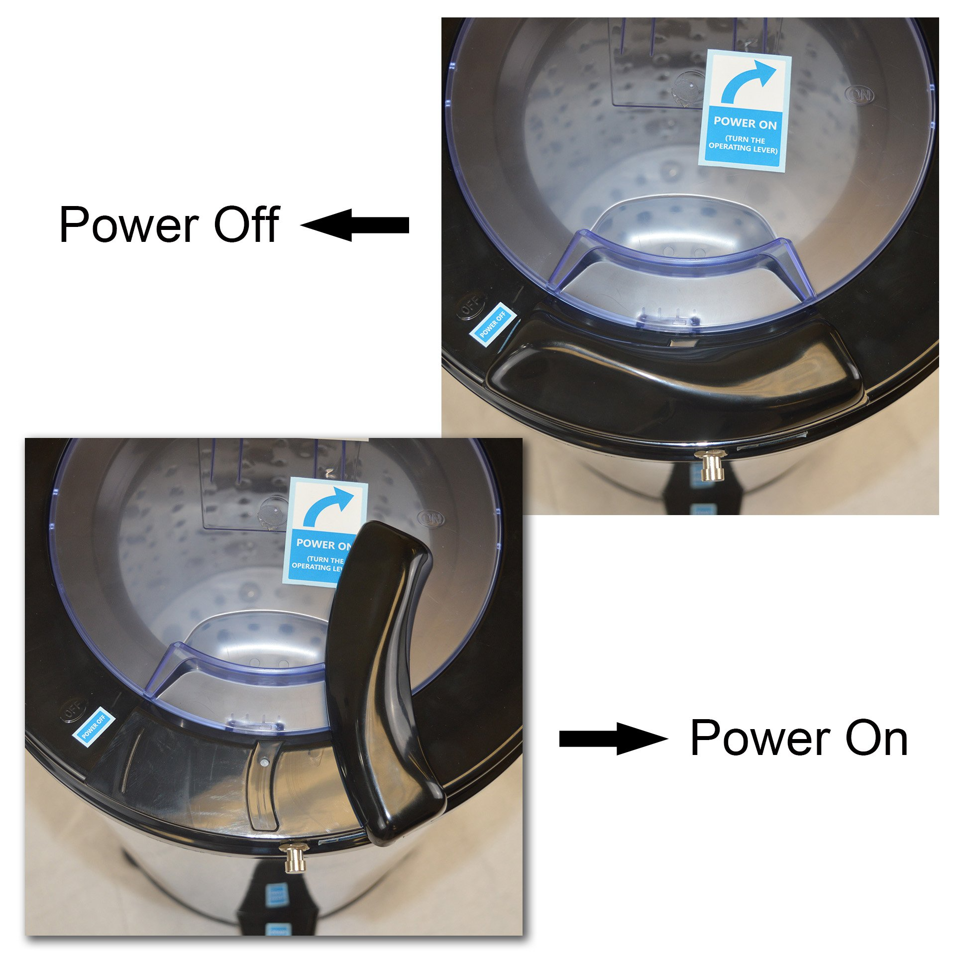 【Appliances】Panda 3200 rpm Portable Spin Dryer 110V/22lbs Stainless Steel