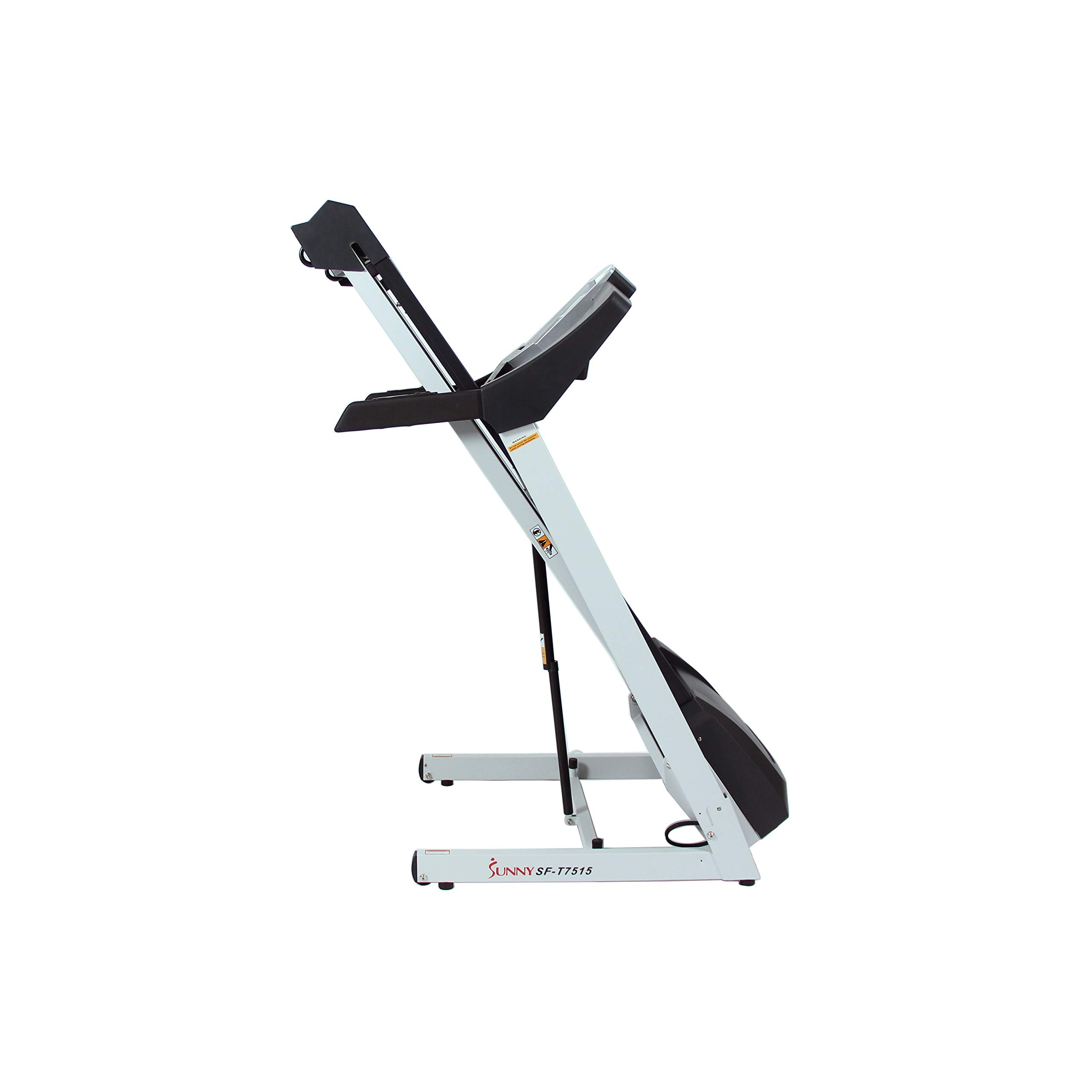 【Sports&Outdoors】Smart Treadmill with Auto Incline, Speakers, Bluetooth, LCD & Pulse Monitor, Phone Function