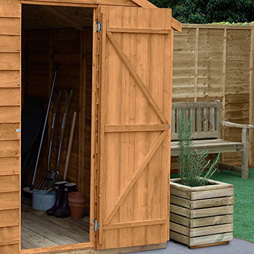【Storage Shed】【BS】Mercia Wooden 8x6 ft Overlap Garden Shed