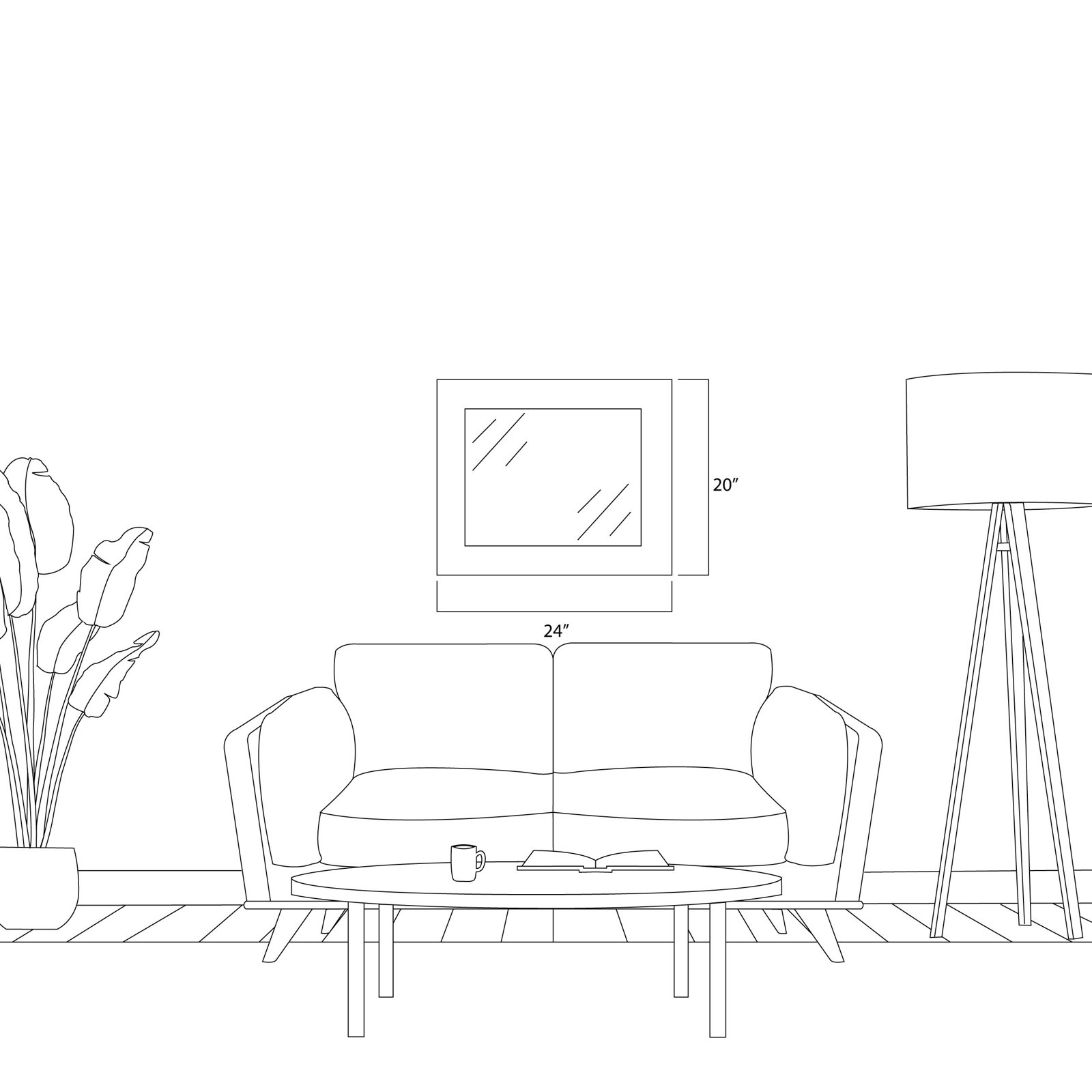 【Home Improvement】Francisville Mirror