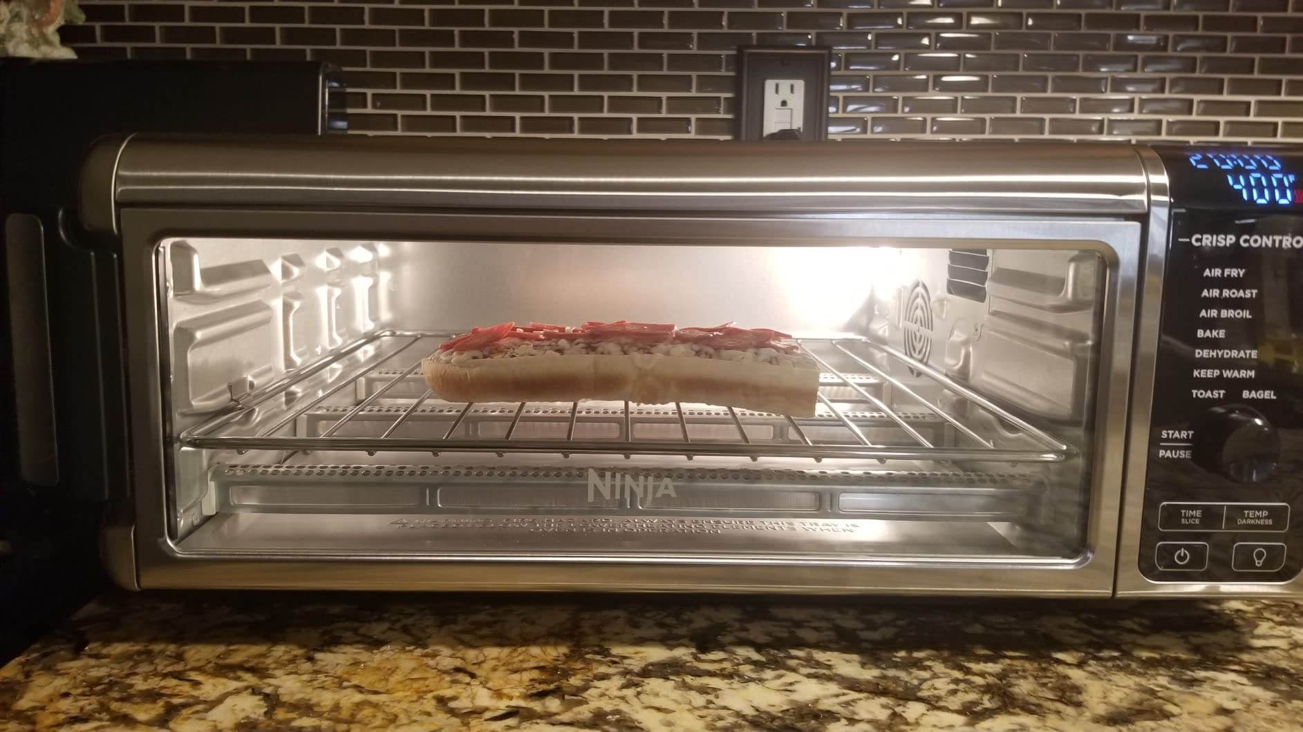 【Appliances】Ninja SP301 Dual Heat Air Fry Countertop 13-in-1 Oven with Extended Height, XL Capacity