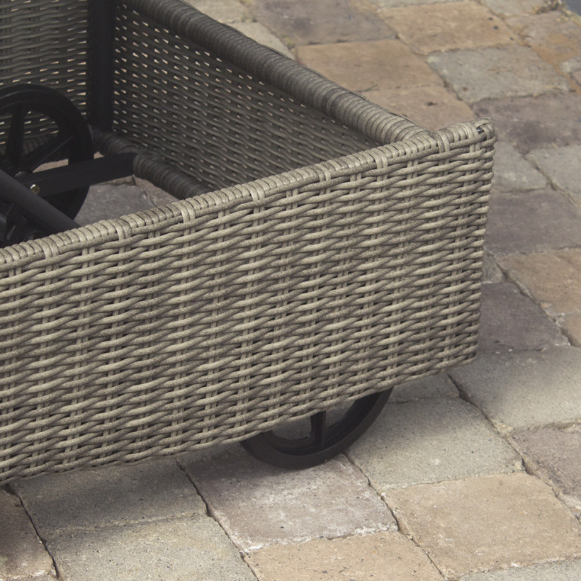 【Gazebo】Sun lounger (Grey)