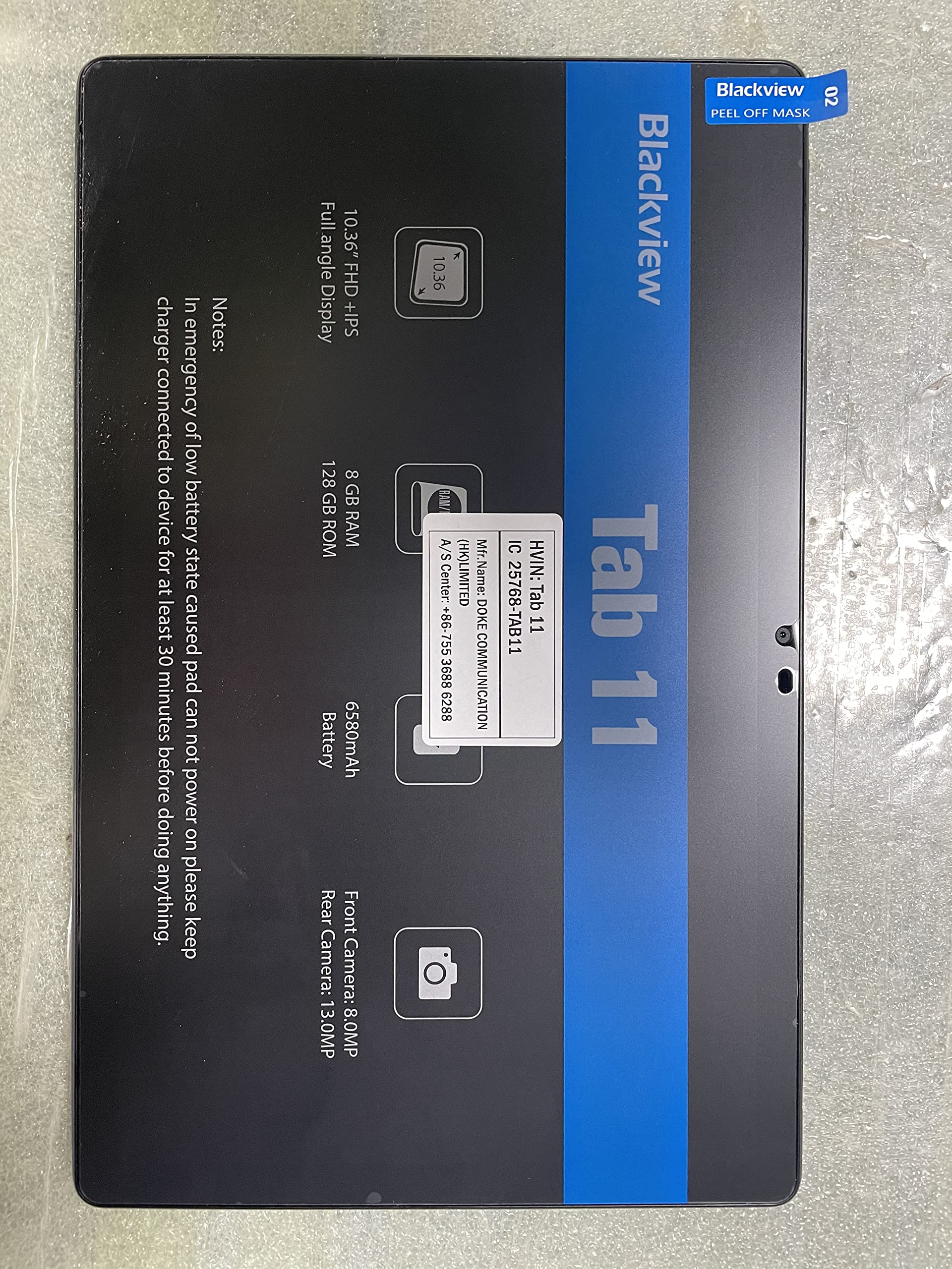 【Electronics】Gaming Tablet, Android Tablet with 8GB+128GB, 10.36