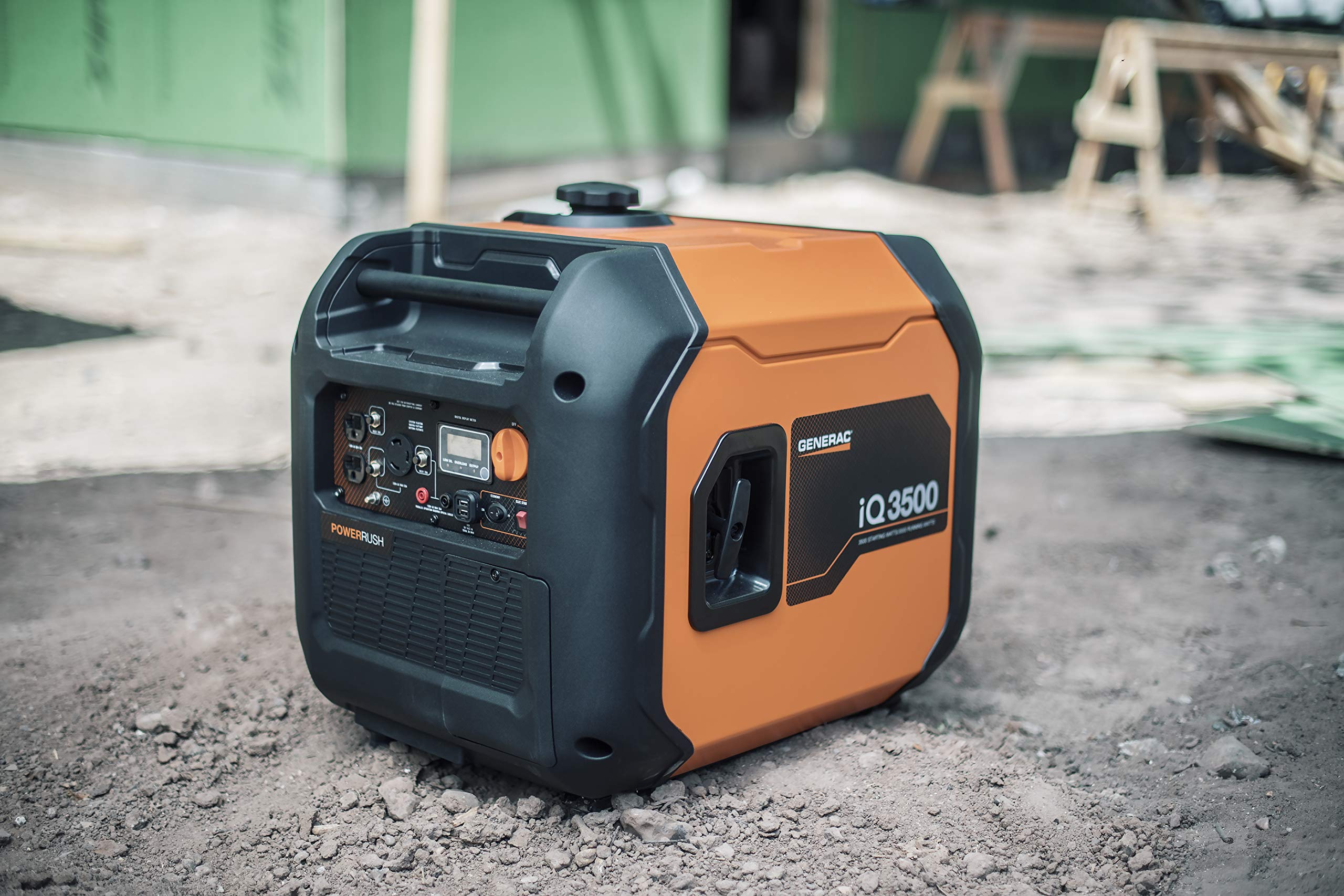 【Appliances】Generac 7127 IQ3500 3,500-Watt Gas-Powered Portable Generator, 50-State/CARB Compliant