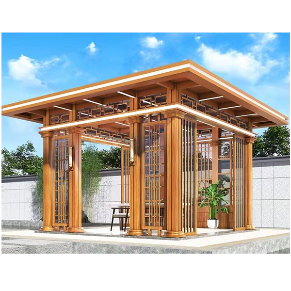 【Gazebo】Courtyard Outdoor Four-Corner Terrace Gazebo