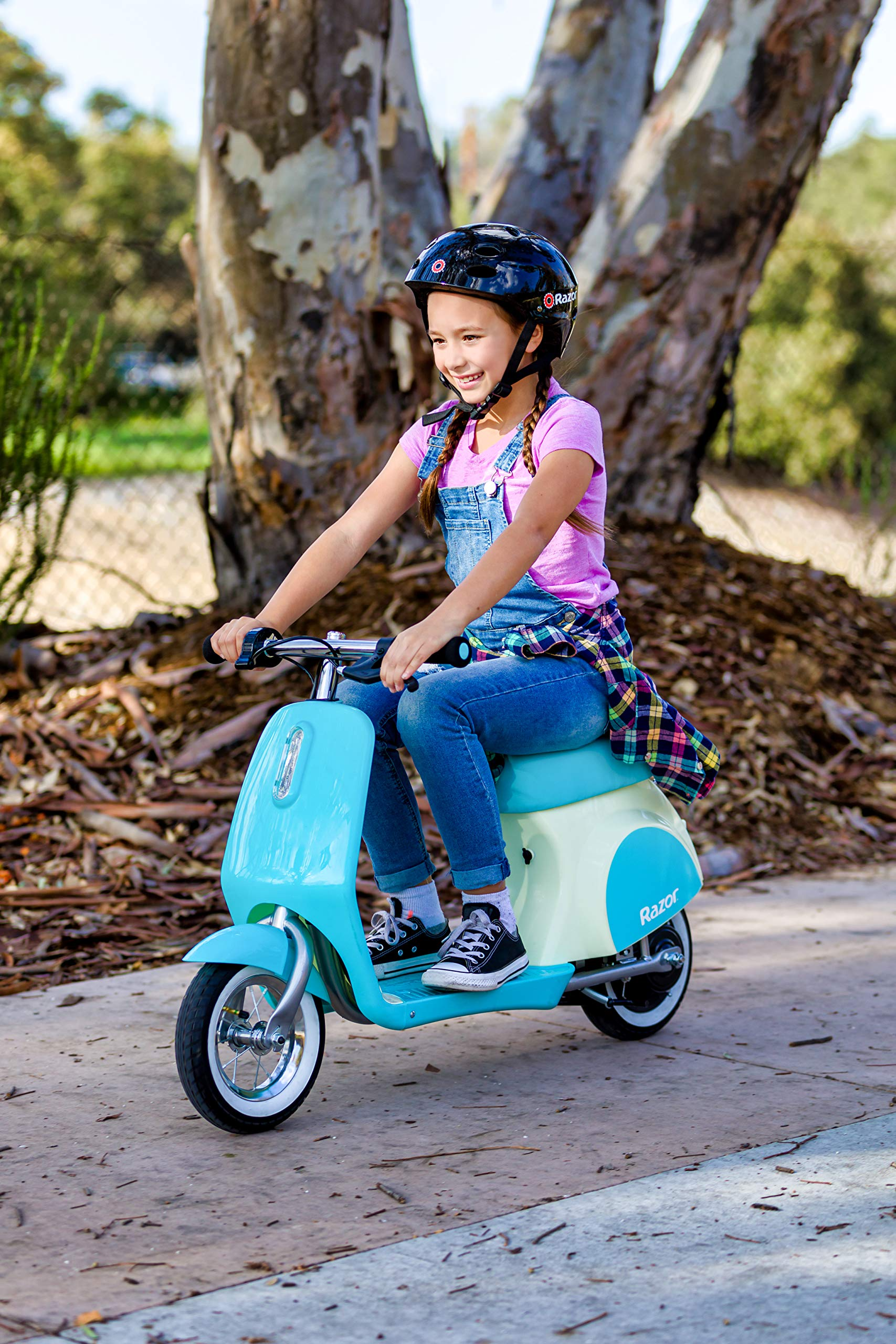【Sports&Outdoors】Pocket Mod Petite - 12V Miniature Euro-Style Electric Scooter for Ages 7+
