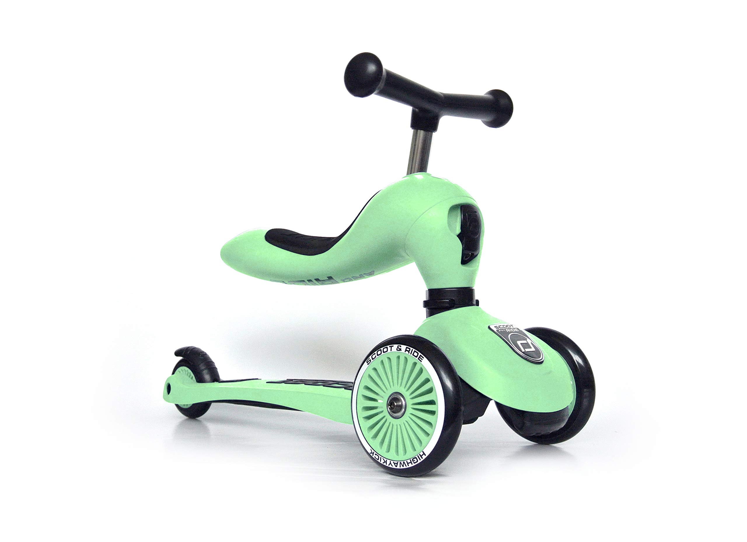 【Sports&Outdoors】Children Adjustable Seated or Standing 2-in-1 Scooter Including Safety Pad for Tip Prevention