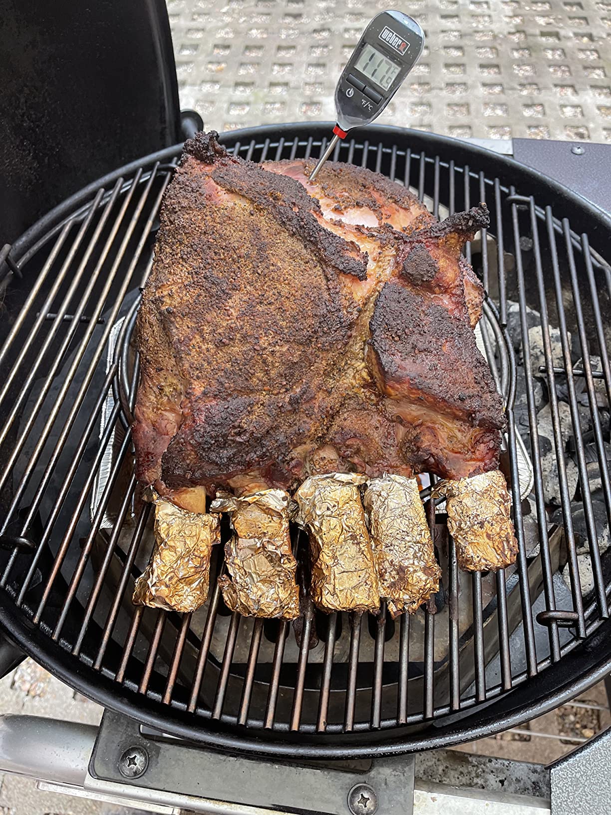 【Appliances】Weber Performer Deluxe Charcoal Grill, 22-Inch, Touch-N-Go Gas Ignition System