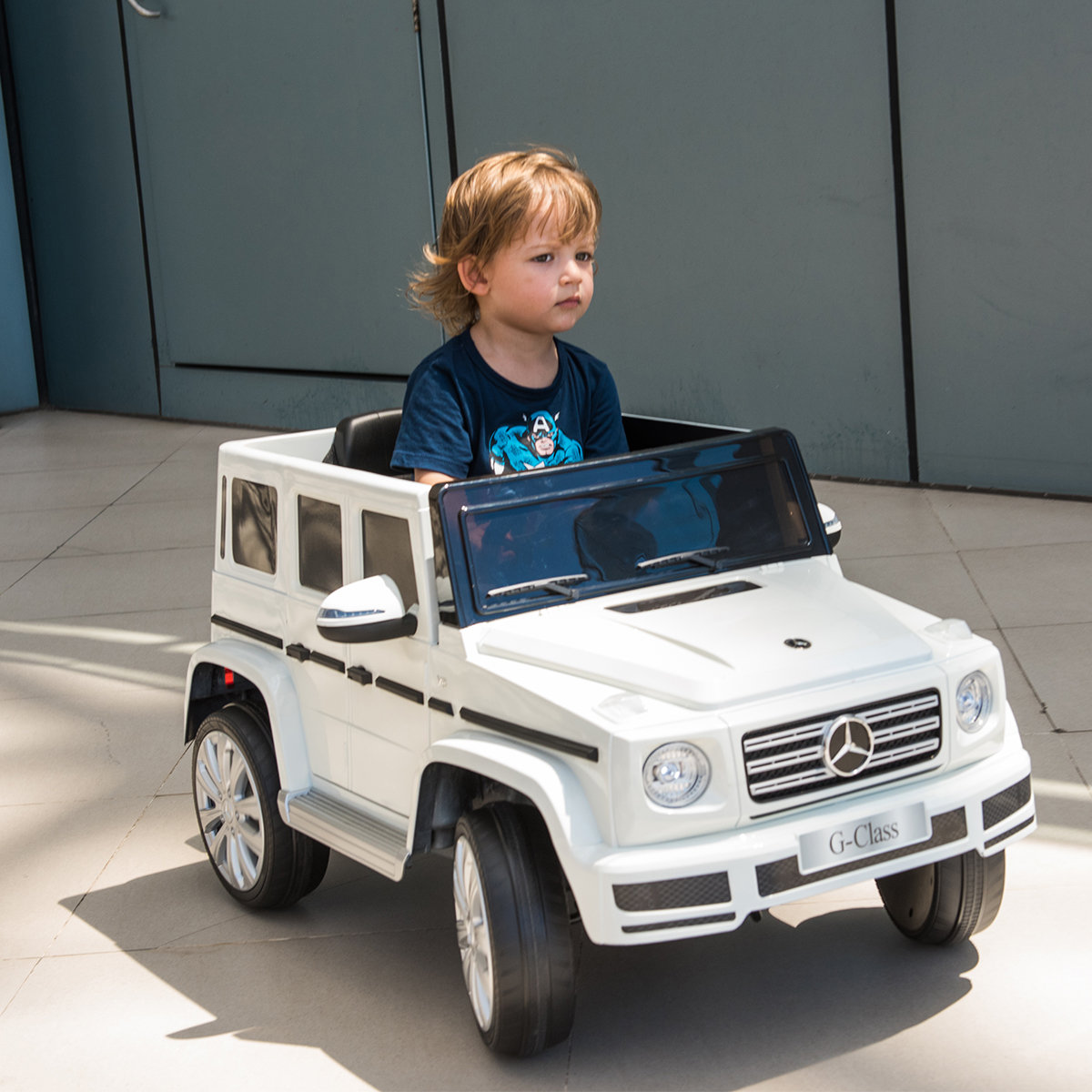【Baby&Kids】12V Mercedes Benz G500 Licensed Kids Ride On SUV Car with Remote Control